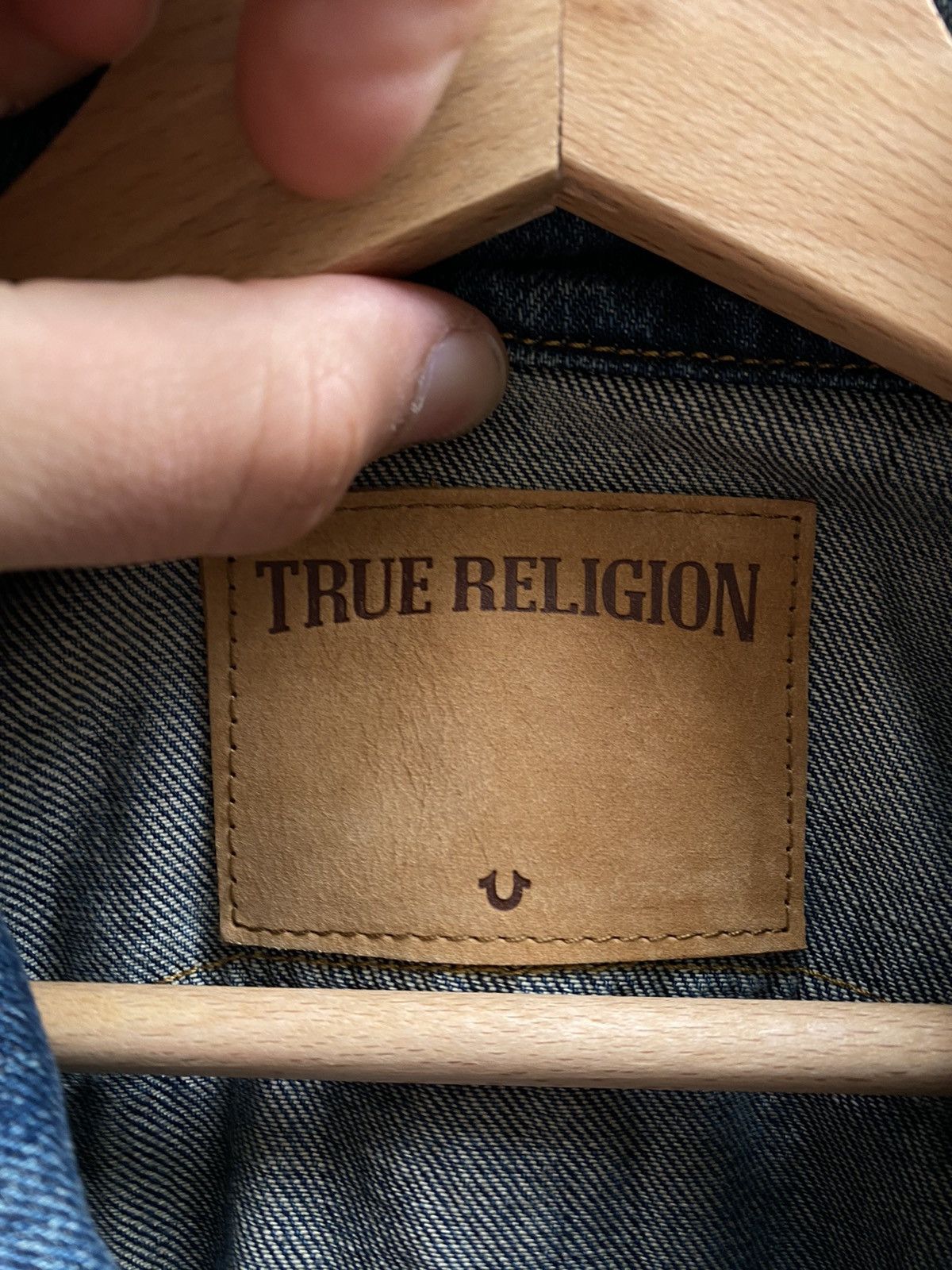 Japanese Brand × True Religion New With Tags True Religion Distressed Denim Y2K Jacket Size US XL / EU 56 / 4 - 3 Thumbnail