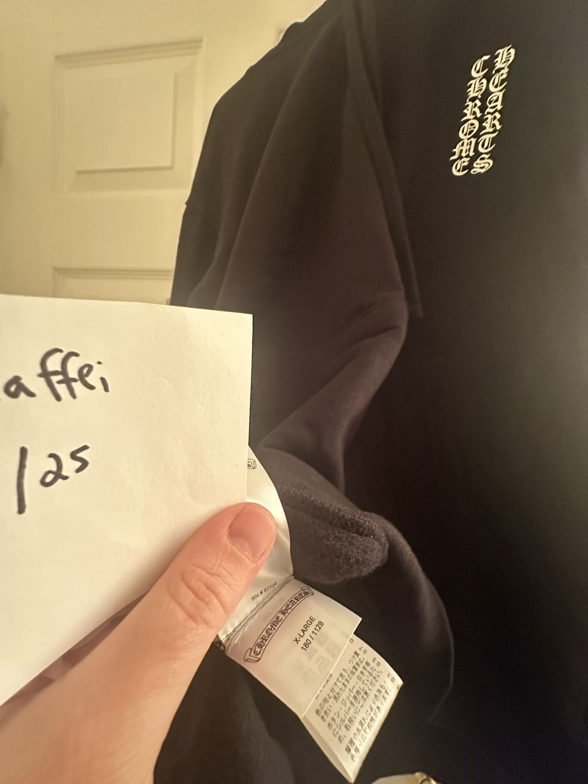 Chrome Hearts Chrome Hearts Script Pullover Hoodie Size US XL / EU 56 / 4 - 6 Thumbnail
