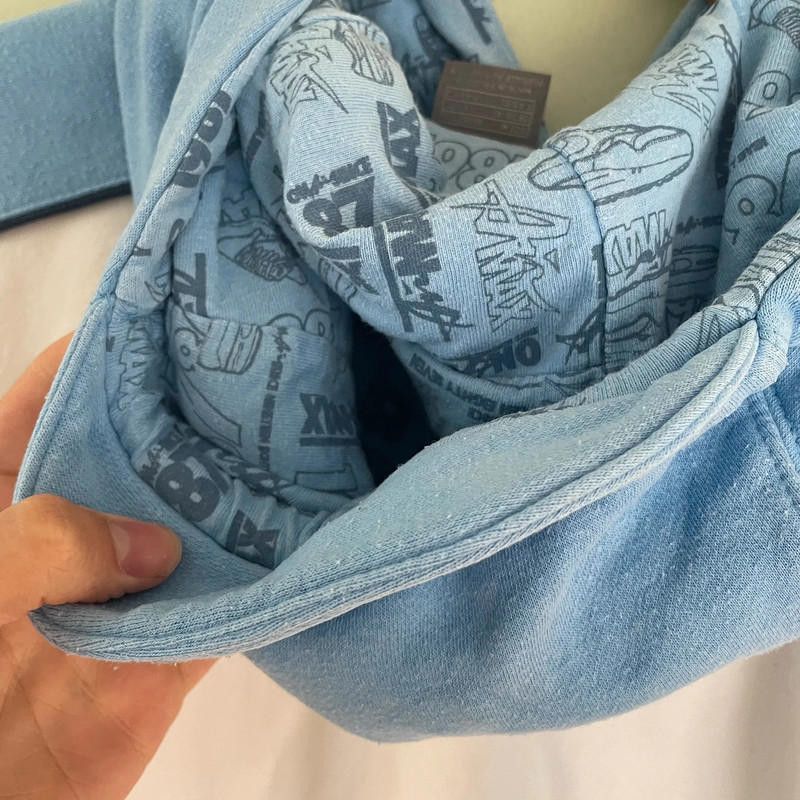 Nike Y2K baby blue Nike air max hoodie Size US M / EU 48-50 / 2 - 6 Thumbnail