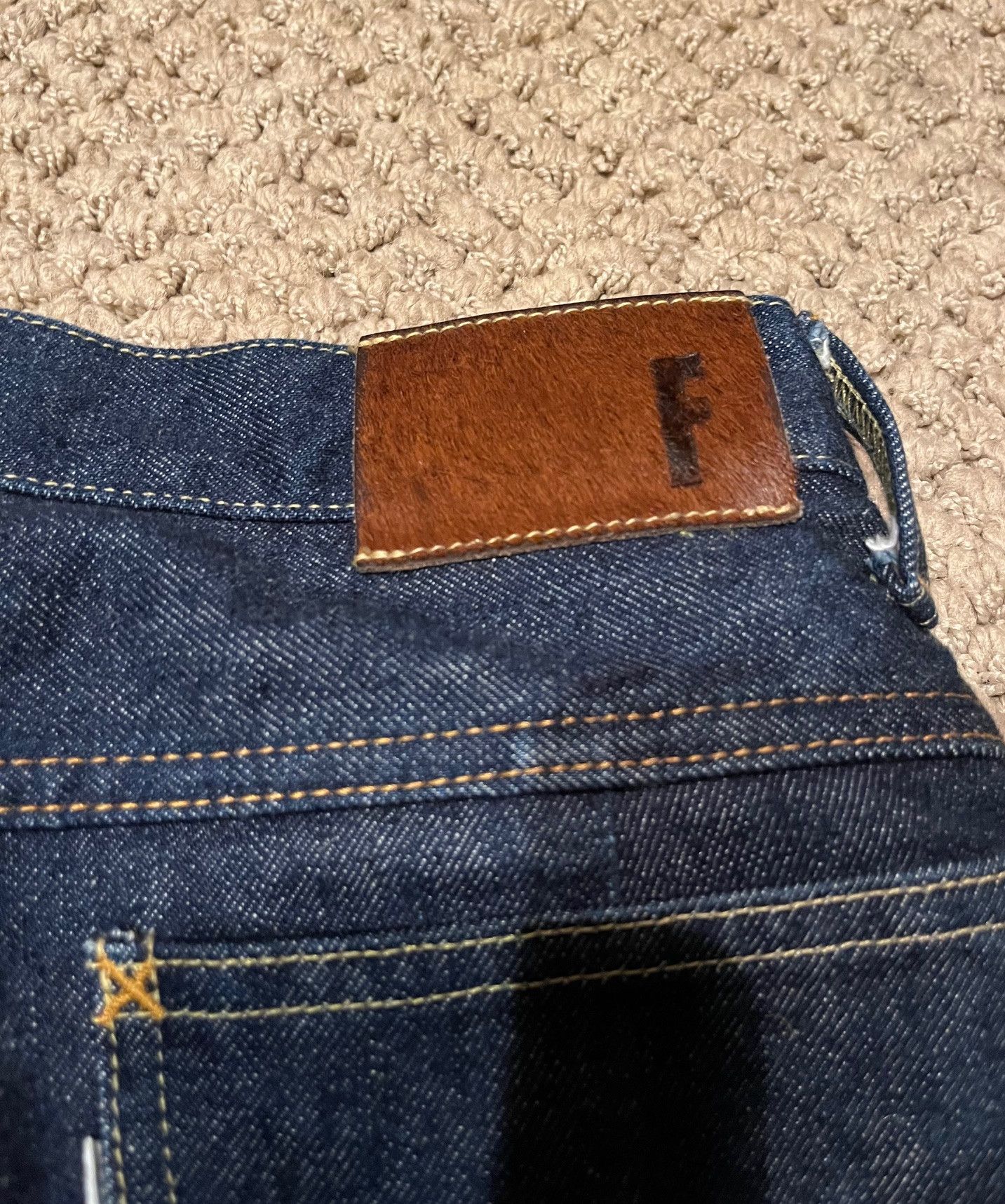 FOB Factory FOB Factory Selvedge Denim 13oz G3 Gentlewoman G1184 Size 26 Size 26" / US 2 / IT 38 - 6 Thumbnail