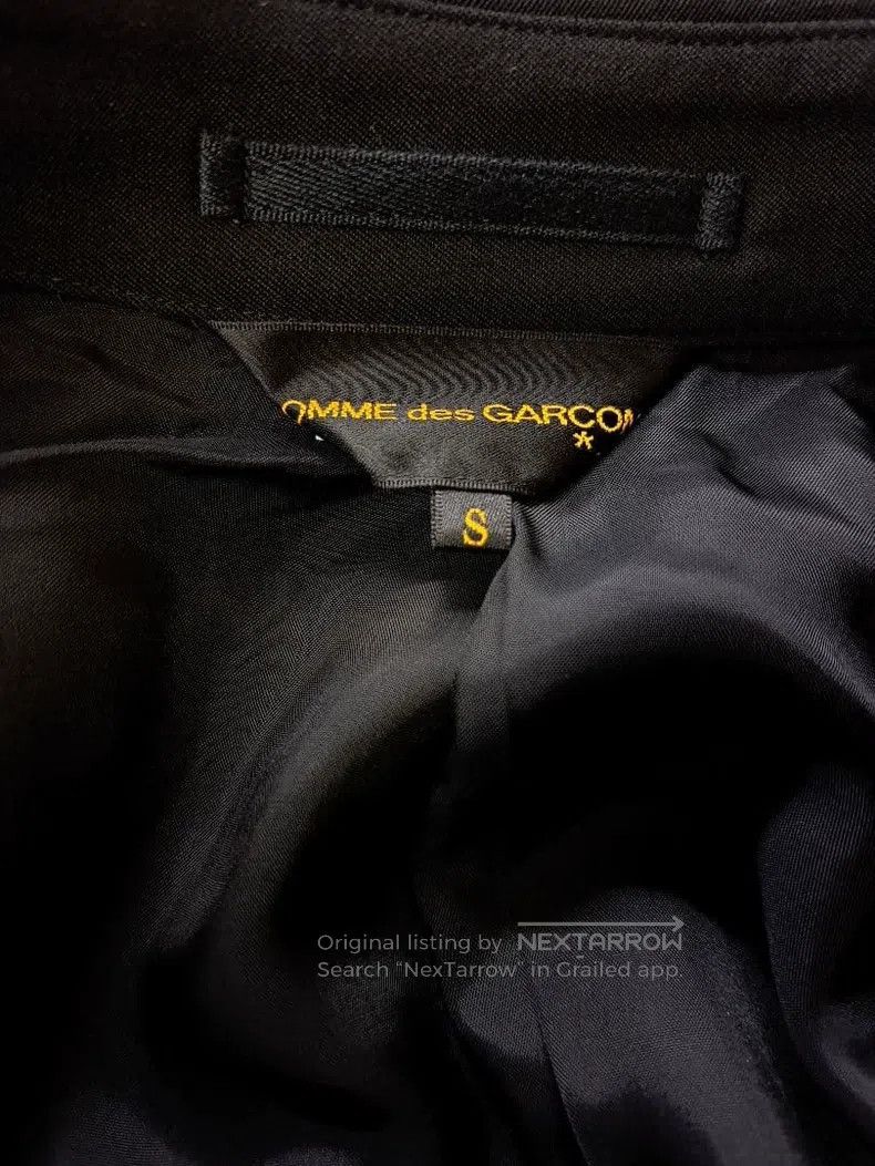 Comme des Garcons Comme Des Garcons Black Vintage Round Neck Top Size S / US 4 / IT 40 - 7 Thumbnail