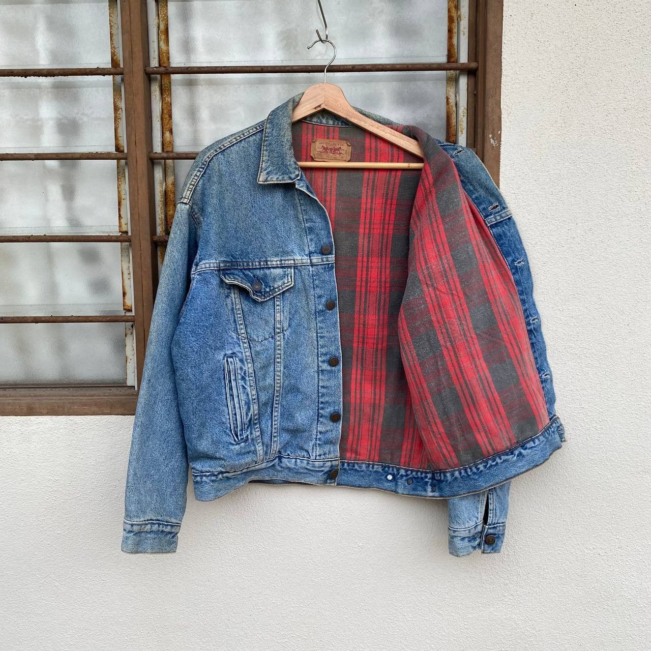 Levi's Vintage Clothing Vintage 90s Levi’s Blanket Lined Denim Trucker Jacket USA Size US M / EU 48-50 / 2 - 17 Thumbnail