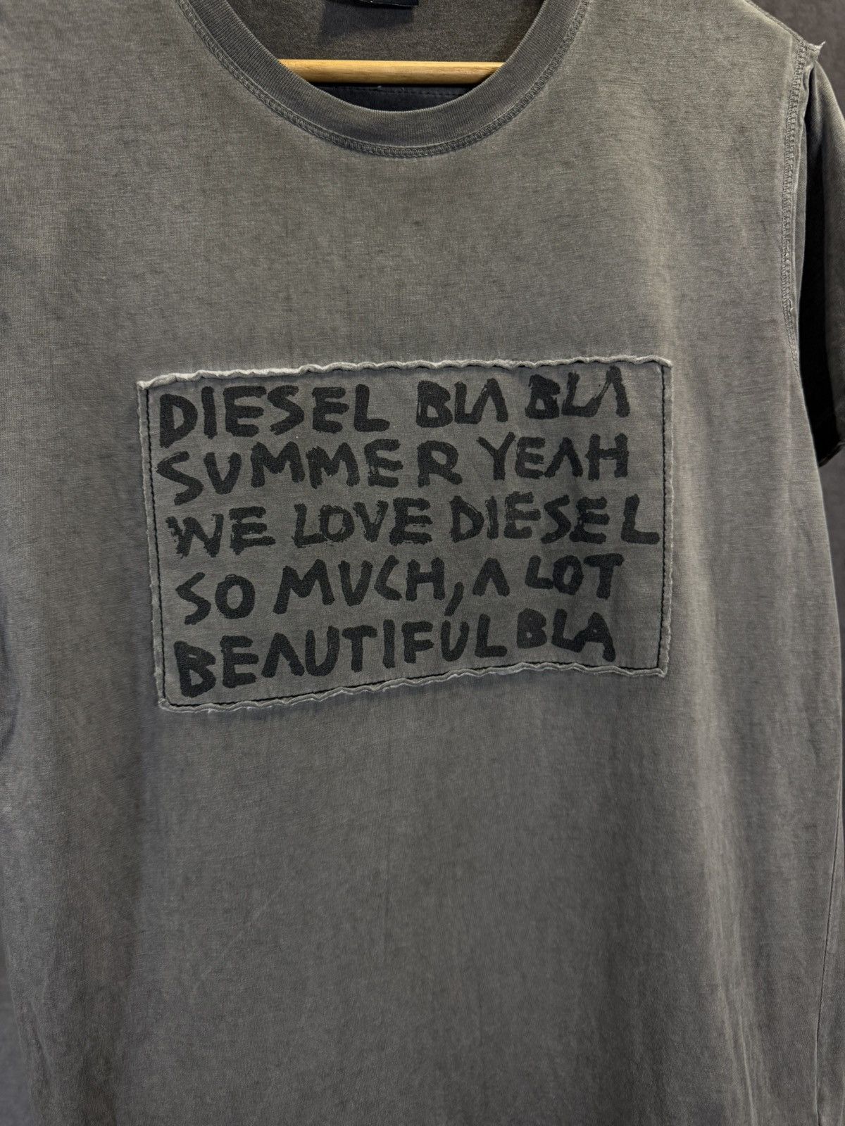 Diesel Diesel designer overprinted distressed tee Size US S / EU 44-46 / 1 - 4 Thumbnail
