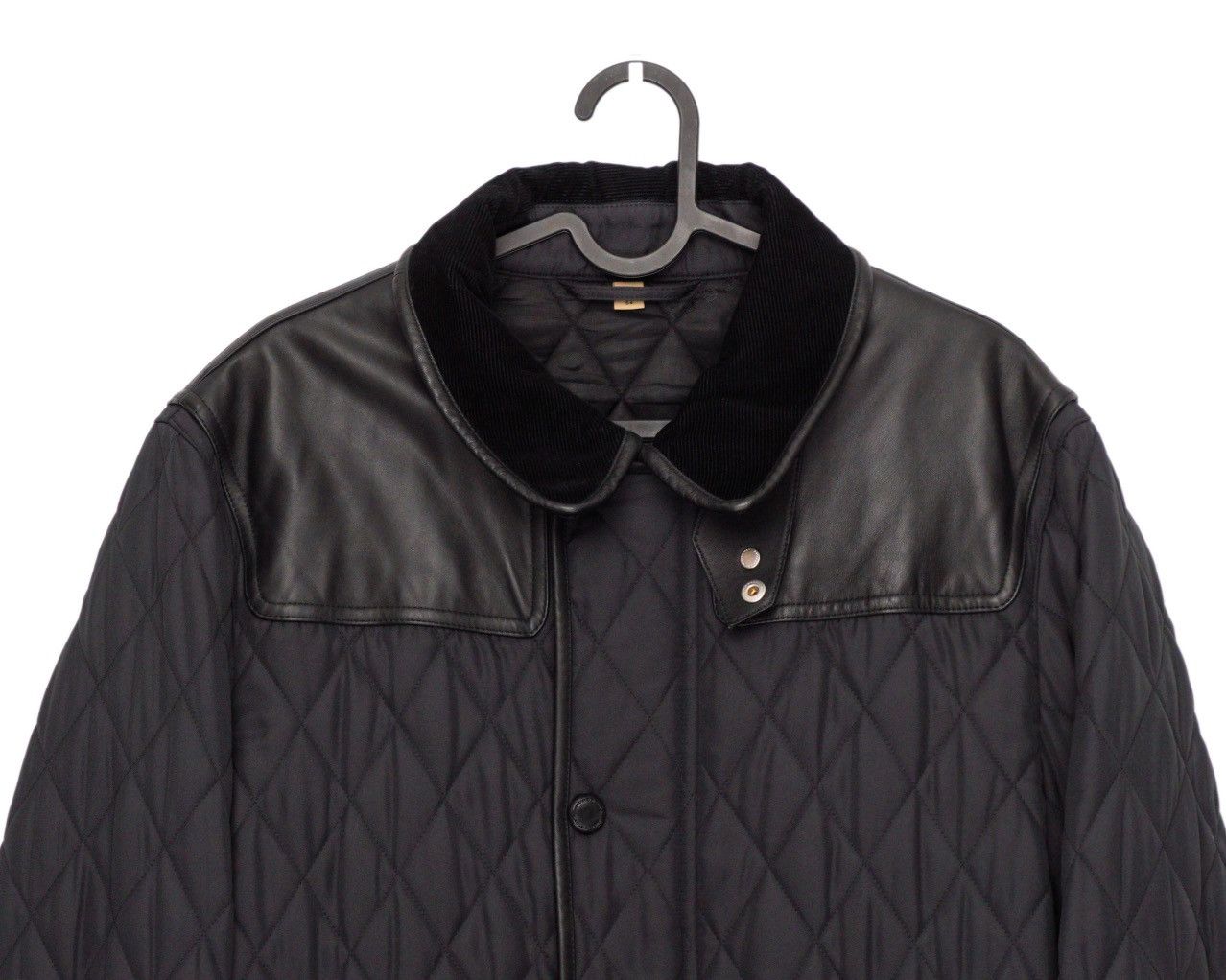Lambskin yoke diamond quilted jacket store
