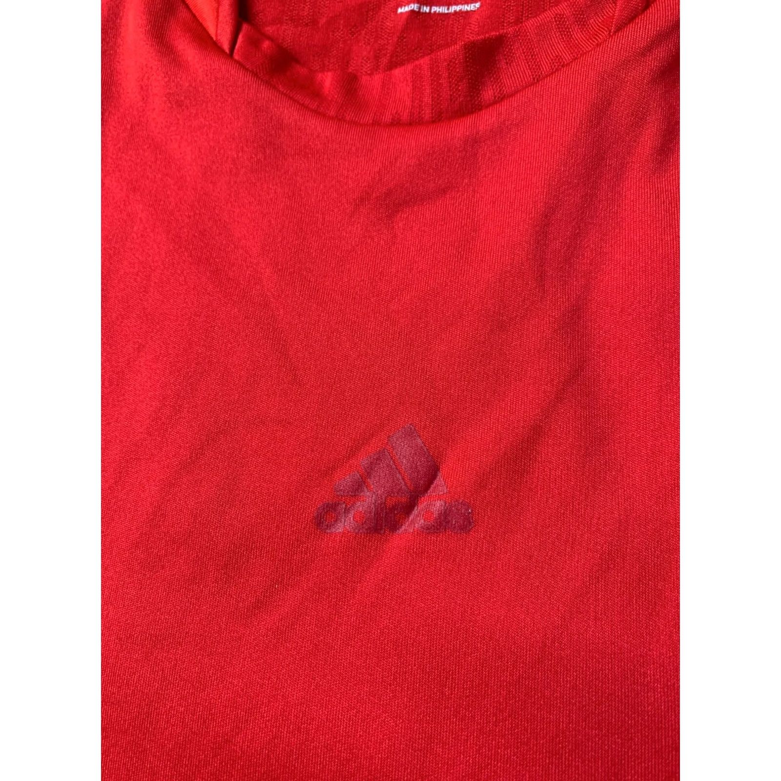 Adidas ADIDAS PERFORMANCE CLIMACOOL ORIGINAL 2012 FOOTBALL SHIRT JERSEY SIZE L LARGE RED Size US L / EU 52-54 / 3 - 3 Thumbnail
