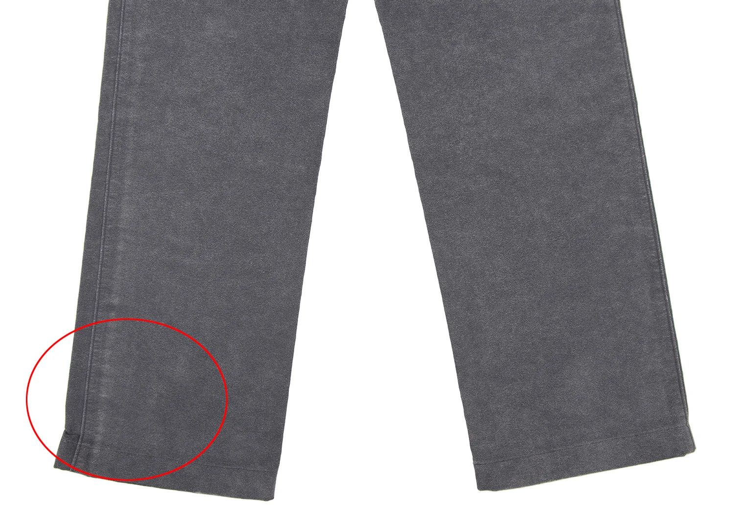 Jean Paul Gaultier Synthetic Suede Pants in Gray Size 52 Size US 36 / EU 52 - 14 Thumbnail