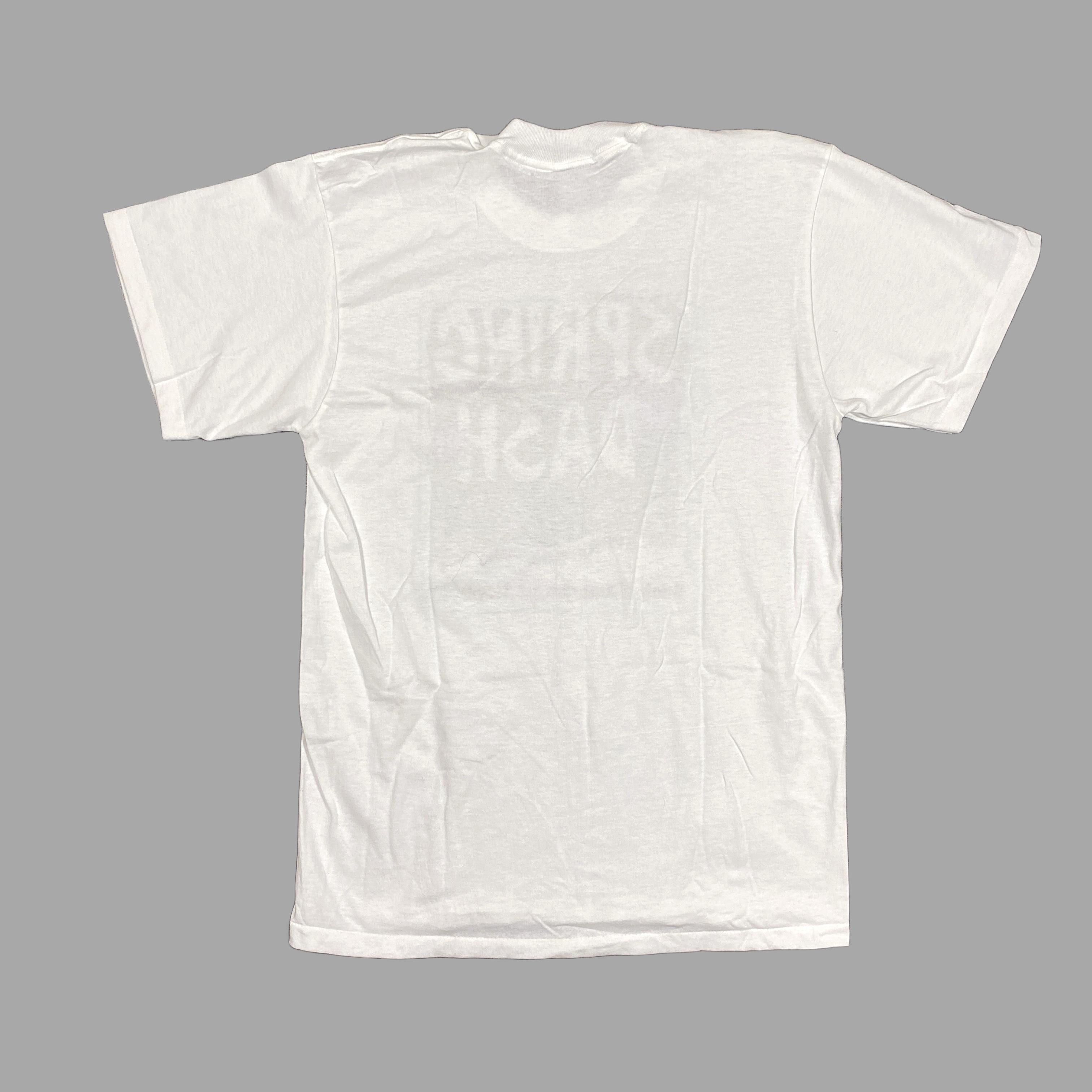 Vintage Vintage Oneita Single Stitch Running 1993 Tee Shirt Large Size US L / EU 52-54 / 3 - 3 Thumbnail