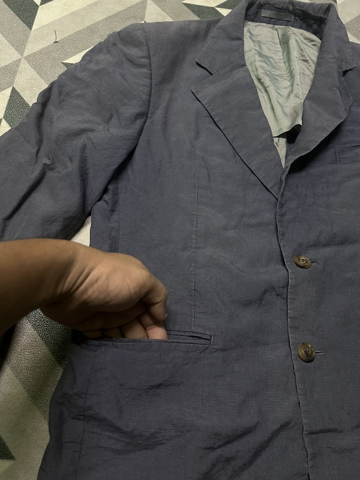 Burberry Burberry silk & linen coat Size US M / EU 48-50 / 2 - 3 Thumbnail
