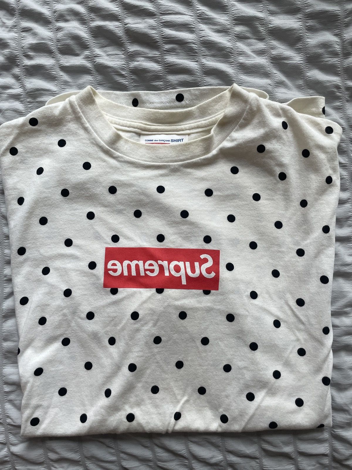 Supreme comme des garcons box logo sales
