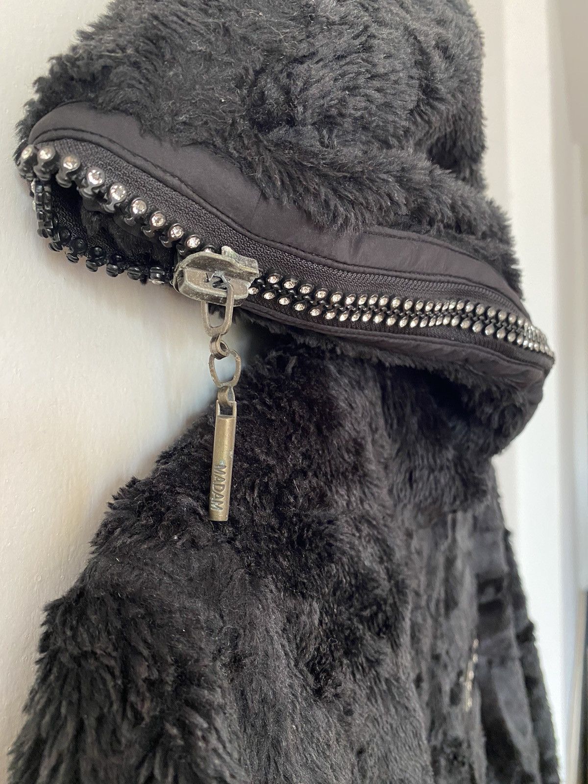 Hysteric Glamour MCD More Core Division Zip Y2k Fur Hoodie i6w9 LGB style Size US M / EU 48-50 / 2 - 18 Thumbnail