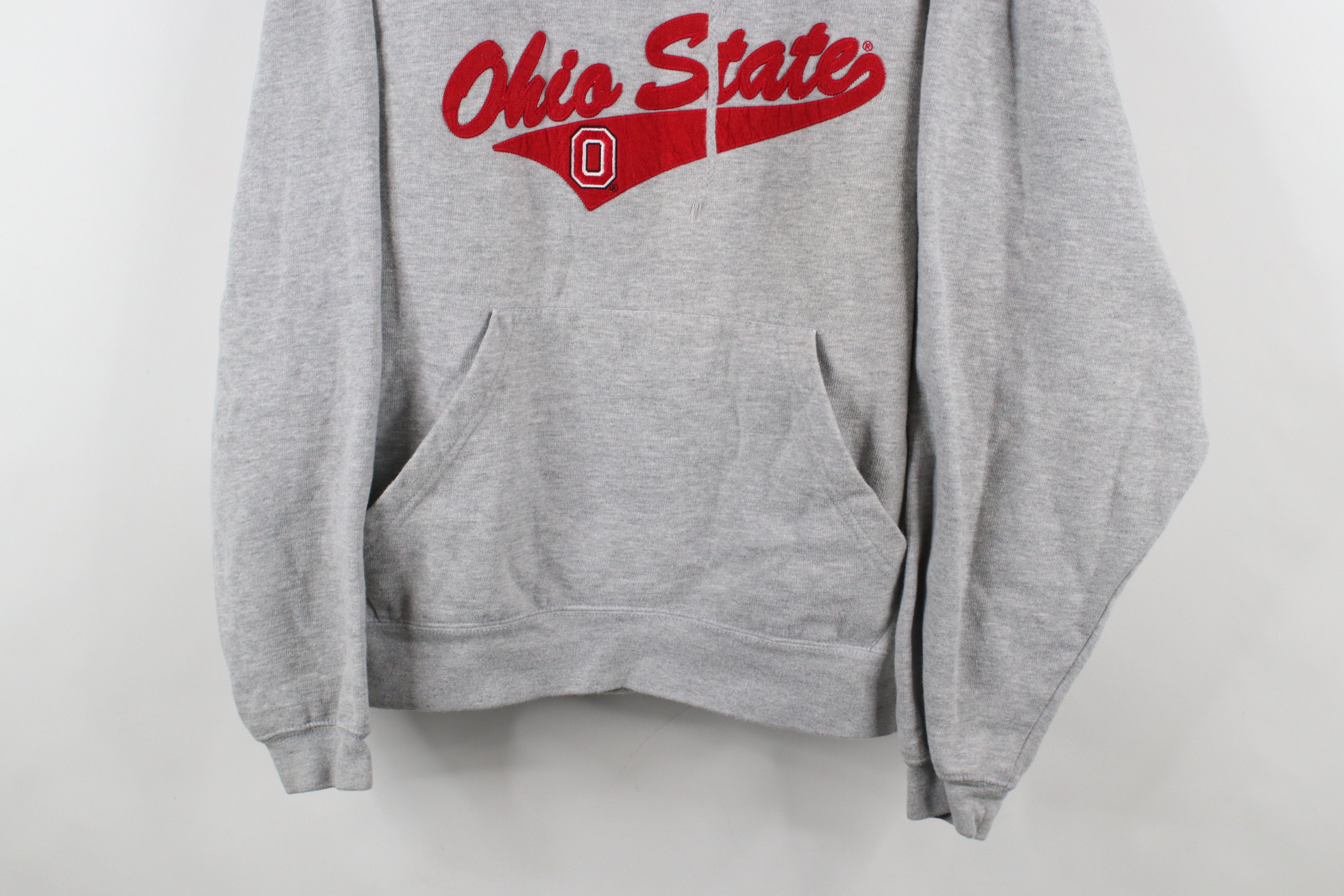 Vintage Vintage 90s Spell Out Script Ohio State University Hoodie Size US XXL / EU 58 / 5 - 3 Thumbnail
