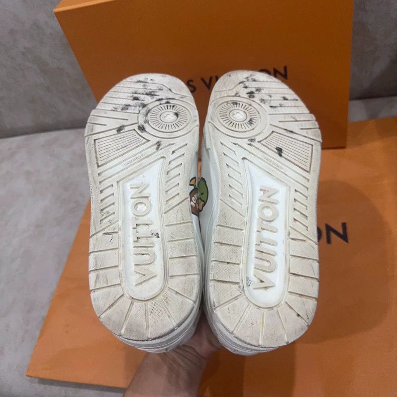 Louis Vuitton Louis Vuitton Trainer Co-branded Trendy Printed Board Shoe Size US 8.5 / EU 41-42 - 4 Thumbnail