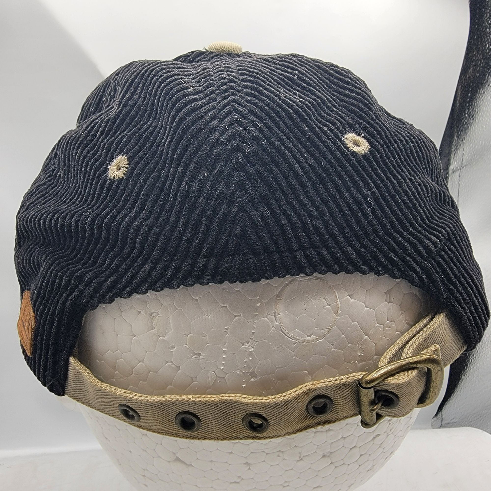 Gear for Sports Lake Tahoe Black Corduroy Adults Hat Cap Adjustable Casual O Size ONE SIZE - 3 Thumbnail