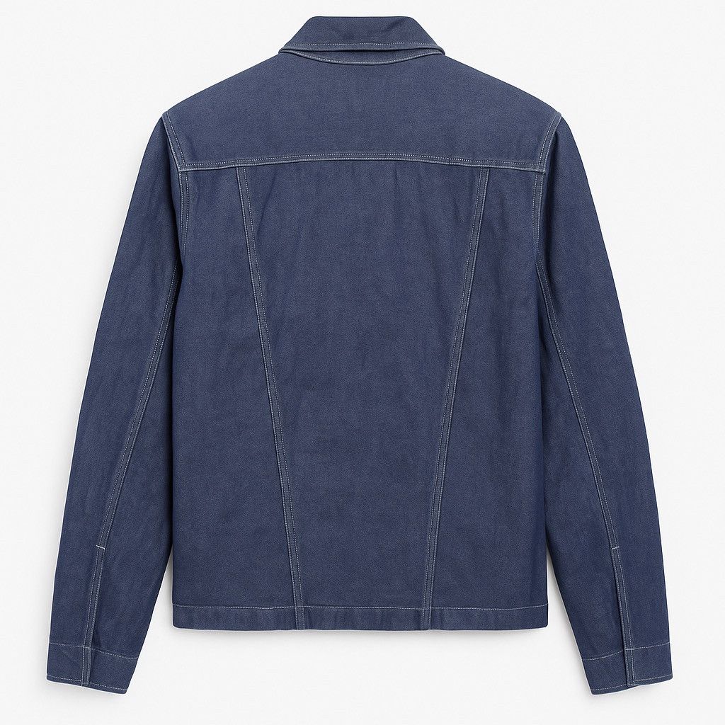 Vintage Vintage 1984 Cie Boussac French Workwear Jacket Indigo Blue Size US M / EU 48-50 / 2 - 2 Thumbnail