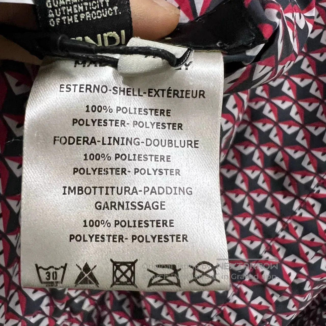 Fendi fendi monster print reversible jacket size 46. Size US M / EU 48-50 / 2 - 6 Thumbnail