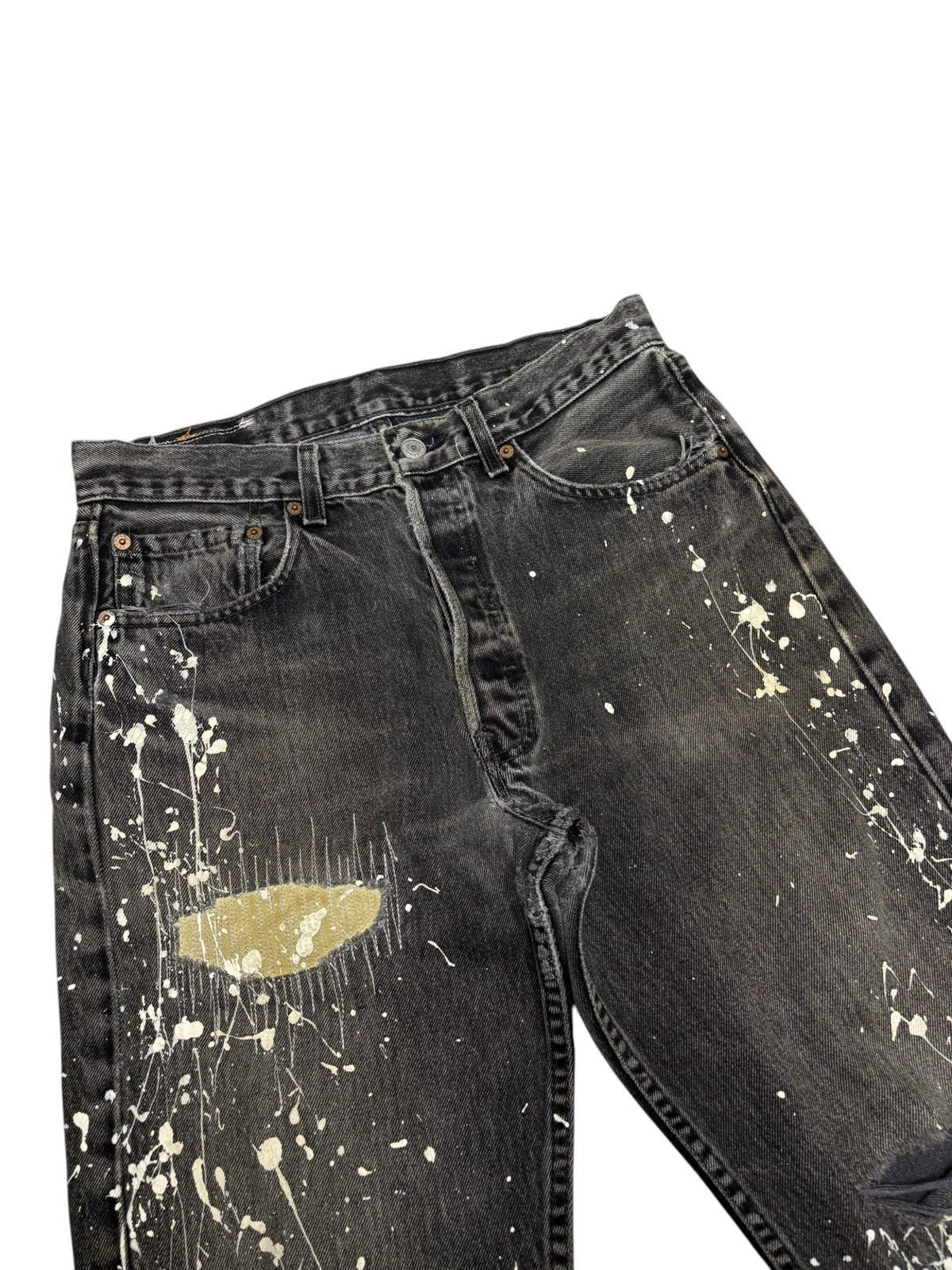 Levi's × Undercover LEVIS 501 THRASHED DISTRESSED DENIM UNDERCOVER STYLE DESIGN Size US 31 - 9 Thumbnail