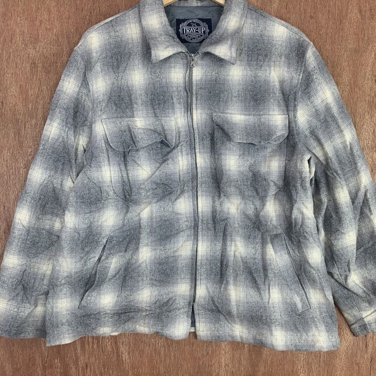 Japanese Brand × Vintage Tray- Up 🔥 Vintage Cowboy Shirt Fully Zipper Size US M / EU 48-50 / 2 - 8 Thumbnail