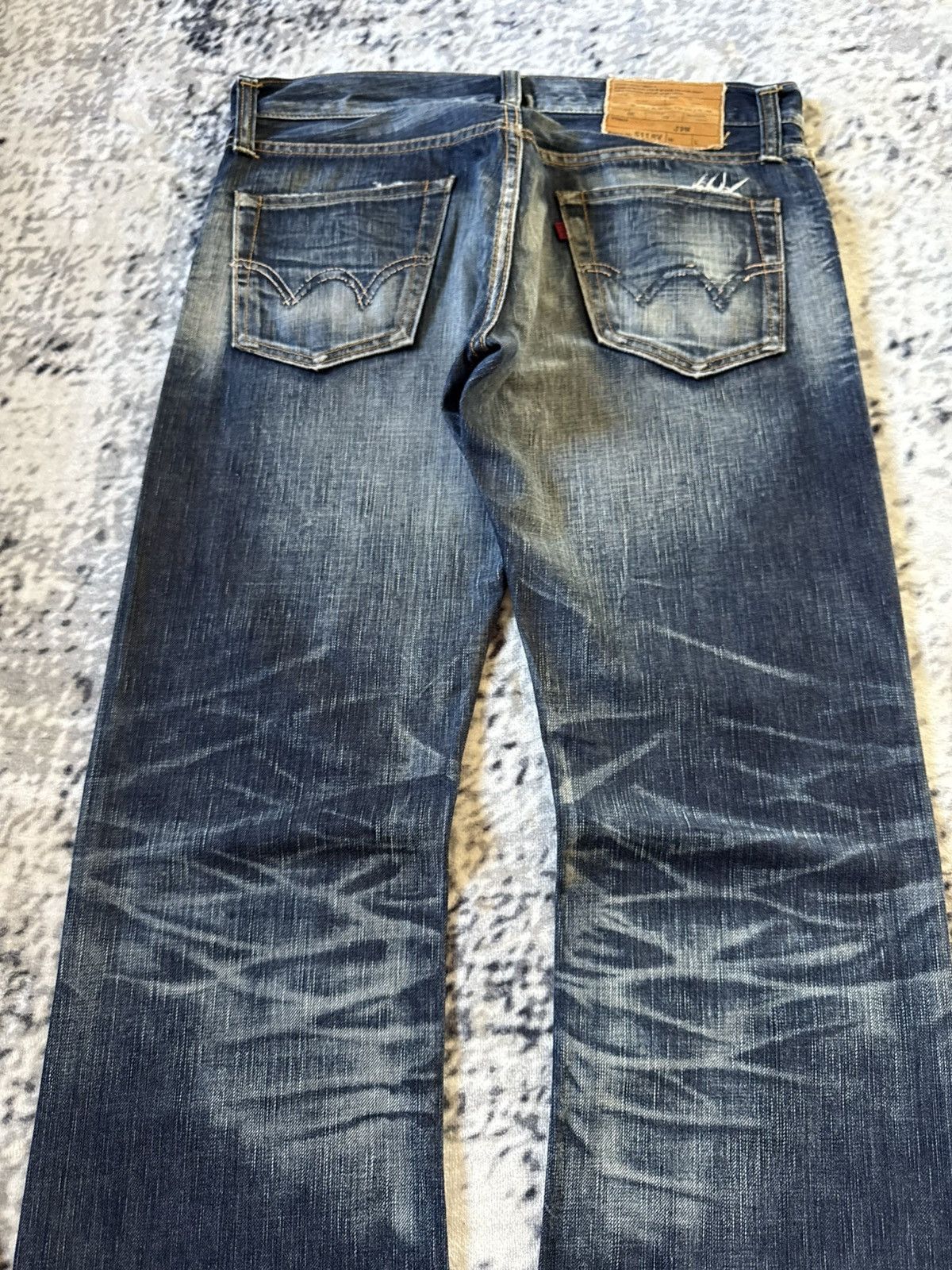 Edwin Rare Edwin 511 X-ray Shadow Wash Flared Jeans Size US 32 / EU 48 - 5 Thumbnail
