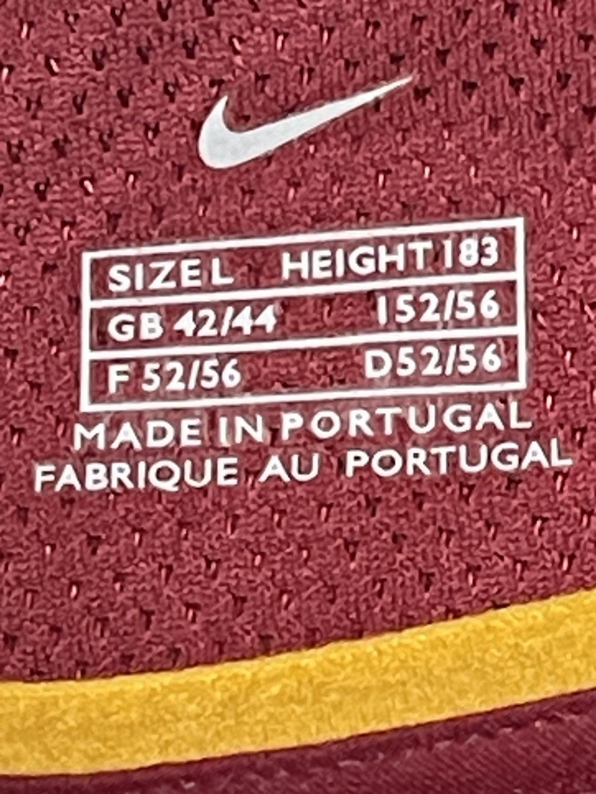 Nike Portugal player issue shirt word cup 2002 + short set Size US L / EU 52-54 / 3 - 6 Thumbnail