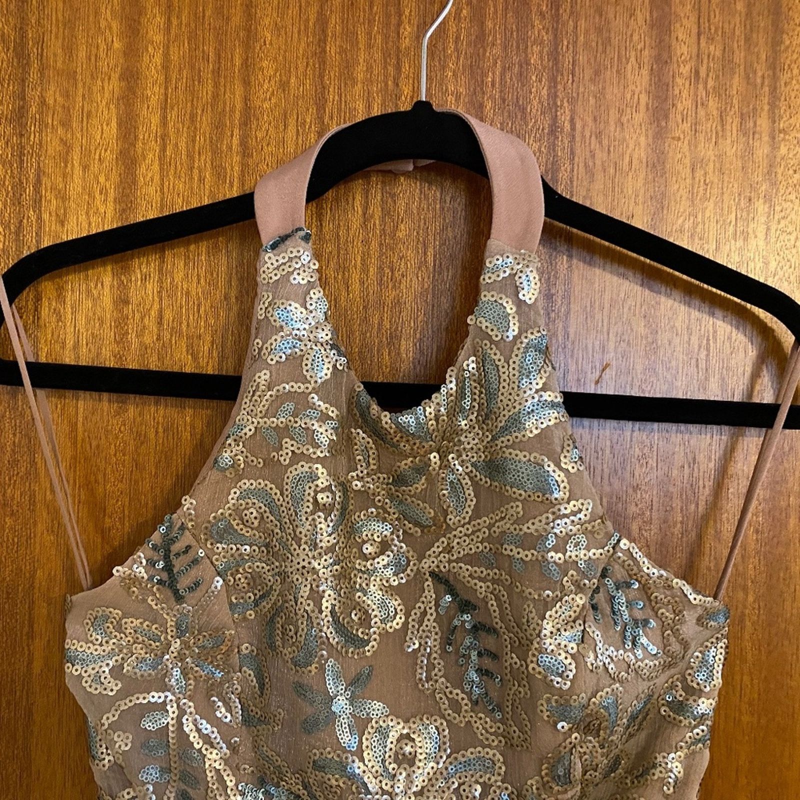 Dress the Population Dress the Population Floral Abbie Halter Mini Dress - Small Size S / US 4 / IT 40 - 3 Thumbnail