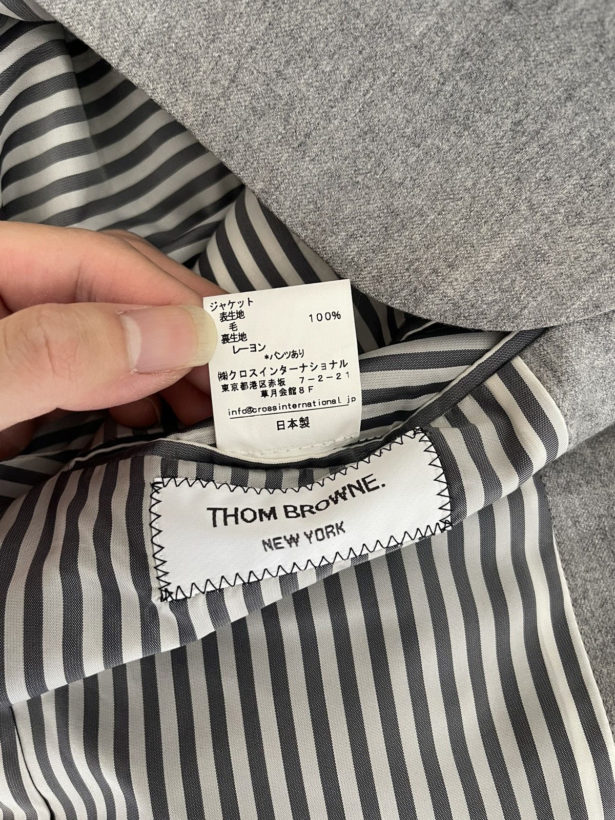 Thom Browne Thom Browne Wool Suit Size 40R - 5 Thumbnail