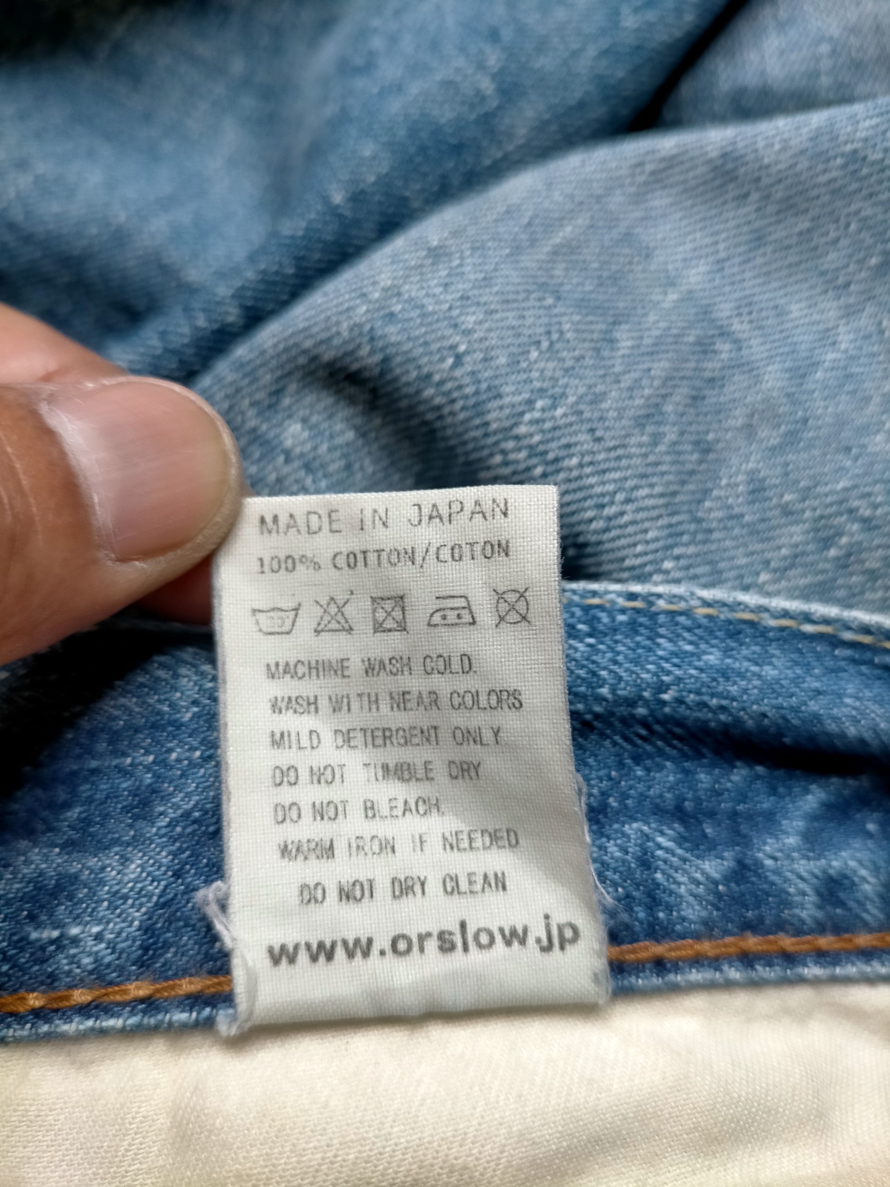 Orslow Orslow Selvedge Japan Denim Pants Size US 32 / EU 48 - 10 Thumbnail