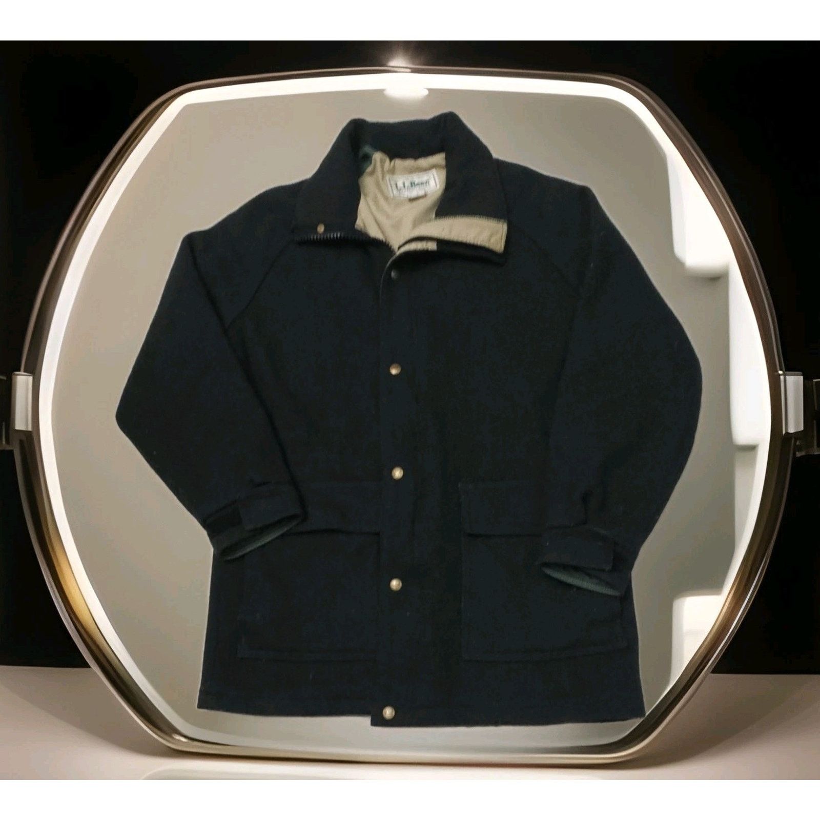L.L. Bean Vintage LL Bean Recycled Wool Cruiser Jacket Size M Size US M / EU 48-50 / 2 - 1 Thumbnail