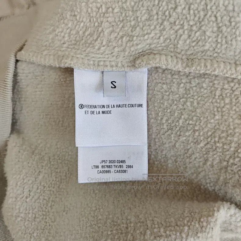 Balenciaga Balenciaga Fleece Hooded Sweatshirt Grey Size S Size US S / EU 44-46 / 1 - 4 Thumbnail
