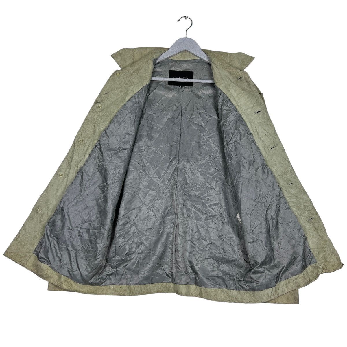 Nicole Farhi 🔥 NICOLE FARHI BUTTON LEATHER JACKET SIZE L ON TAG Size US L / EU 52-54 / 3 - 11 Thumbnail