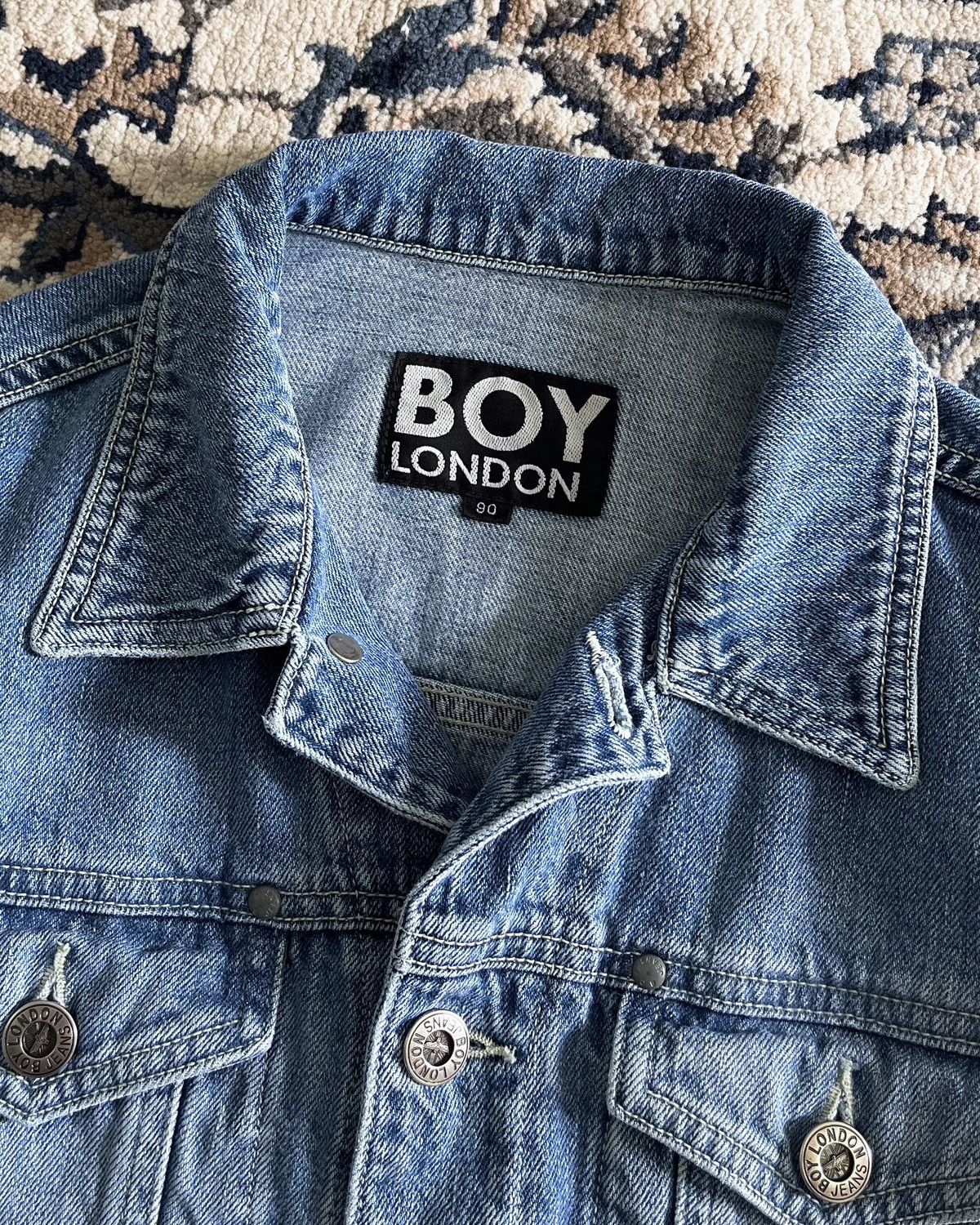Boy London Boy London Denim Jacket Size ONE SIZE - 4 Thumbnail