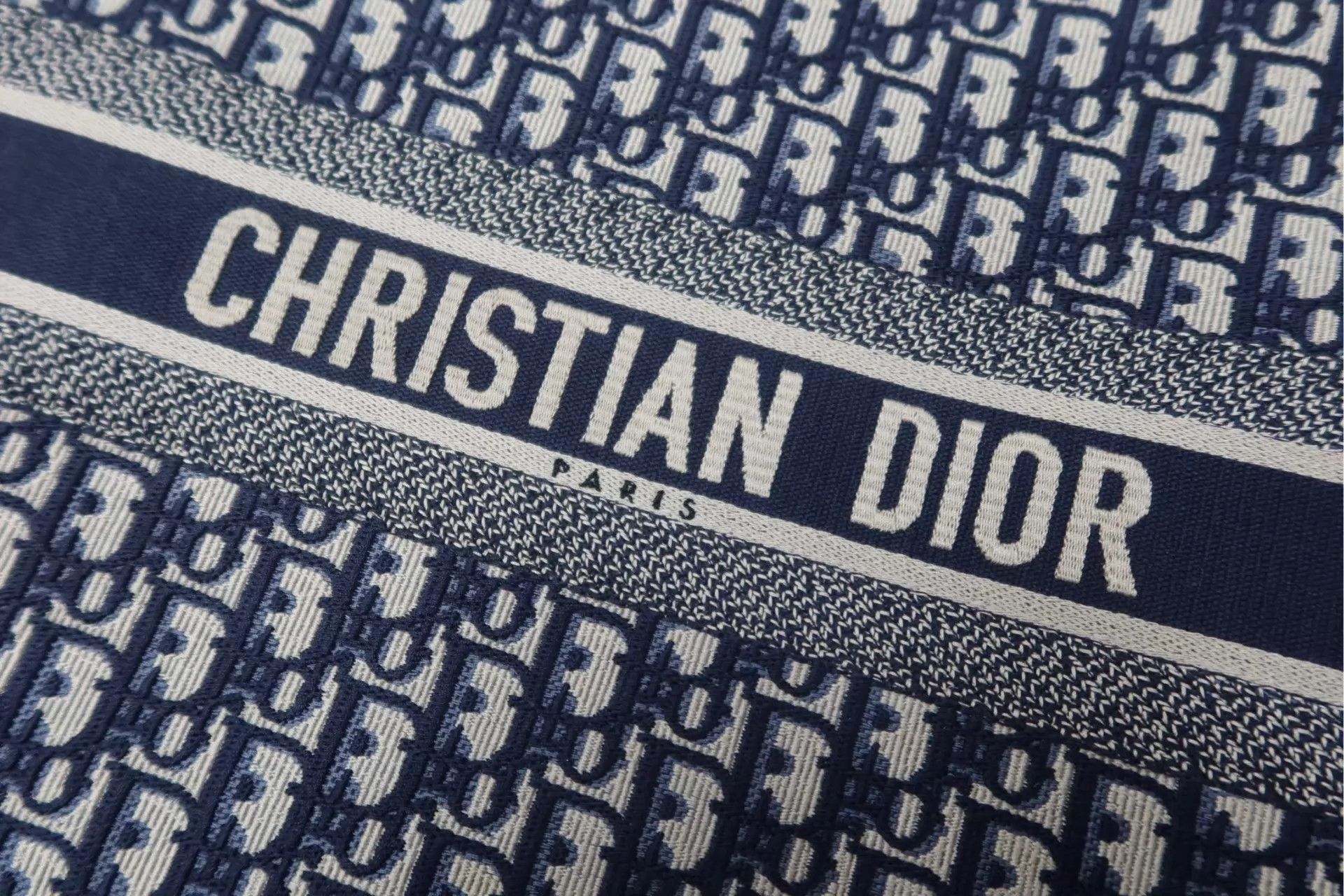 Dior Dior Book Tote L Blue Oblique 99 dust bag Size ONE SIZE - 3 Thumbnail