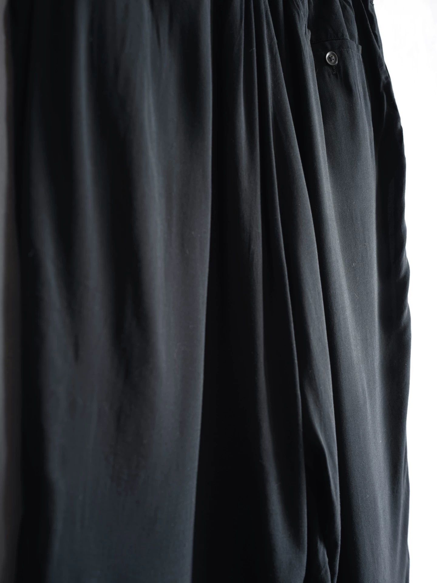 Yohji Yamamoto Yohji Yamamoto 24SS Pleated Rayon Wide Trousers Size 3 Size US 34 / EU 50 - 6 Thumbnail