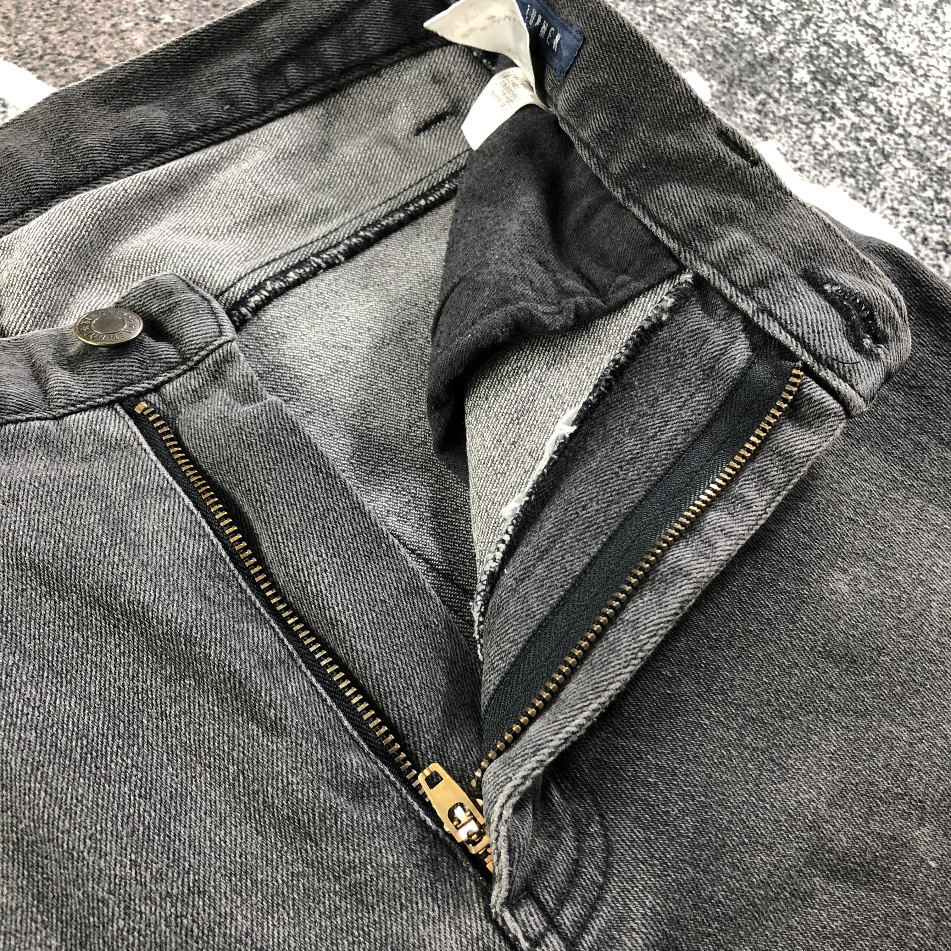 Japanese Brand Japanese Brand Jun Men Jeans Faded Black Denim KJ1753 Size US 30 / EU 46 - 7 Thumbnail