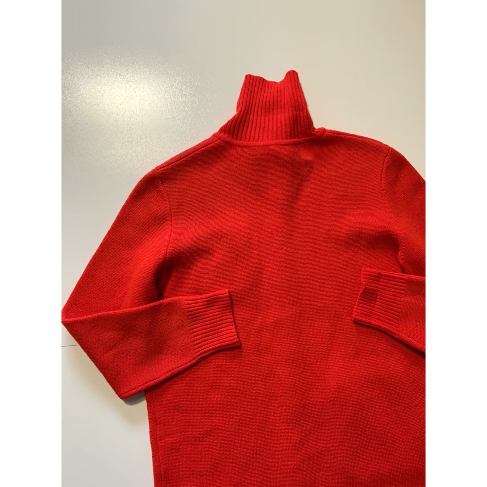 Vintage VINTAGE LeRoy Knitwear Disco Mod Circle Zip Sweater Jacket L Acrylic Shirt Size US L / EU 52-54 / 3 - 4 Thumbnail