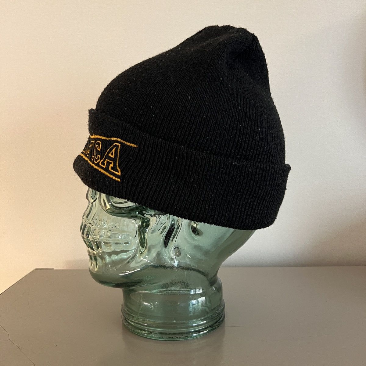 Other Vintage 90s ELASTICA Band Logo Beanie Size ONE SIZE - 7 Thumbnail