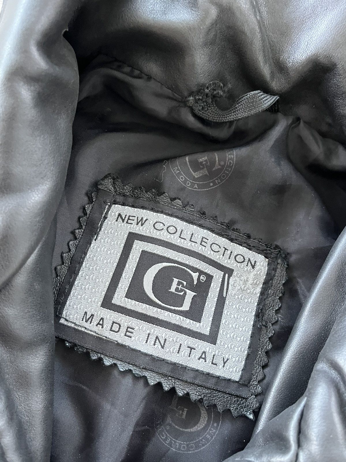 Genuine Leather Vintage Faux Leather Coach Bomber Jacket High Neck Y2K Size US L / EU 52-54 / 3 - 16 Thumbnail