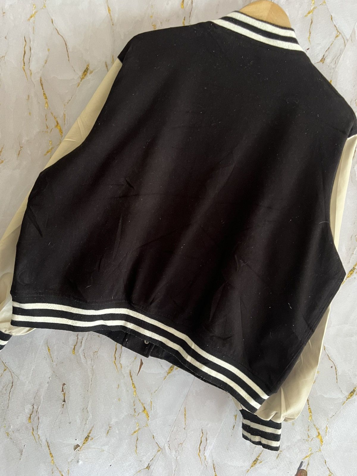 Japanese Brand 💀 AQUAIST VARSITY – STREET WAR JACKET 💀 Size US L / EU 52-54 / 3 - 8 Thumbnail