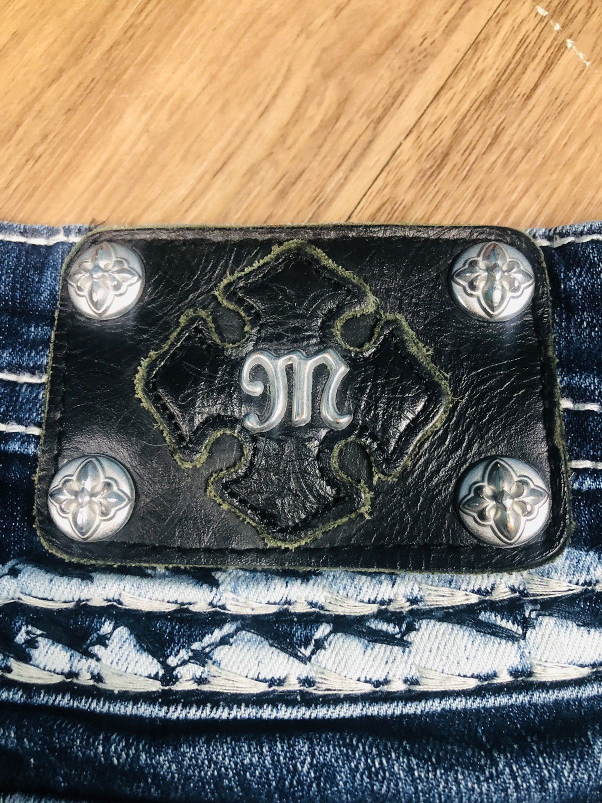 Miss Me MissMe Usa designer Jeans (37) Size 27" / US 4 / IT 40 - 21 Thumbnail
