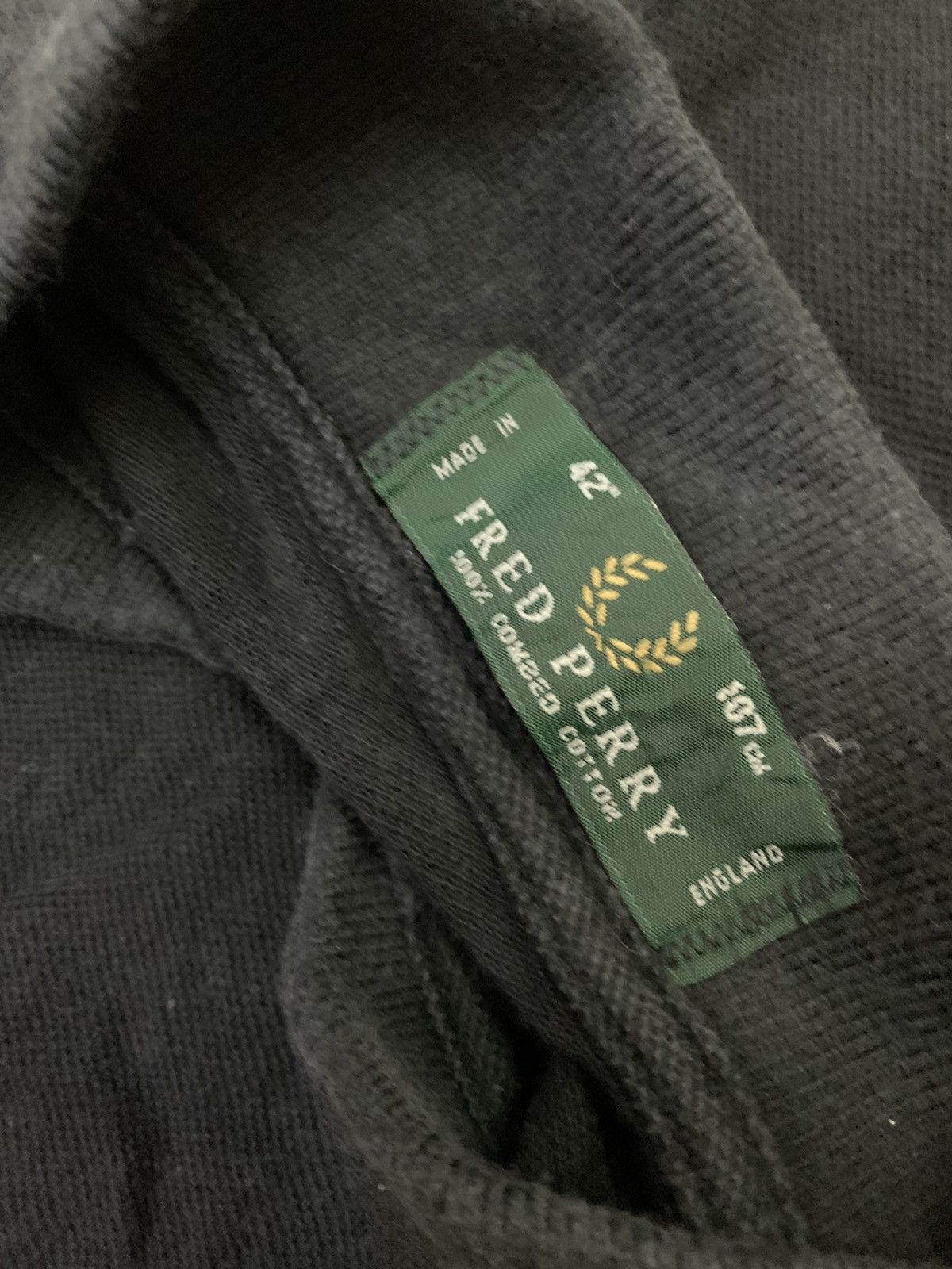 Fred Perry Vtg Fred Perry Ringer Black Polo Shirt Size US M / EU 48-50 / 2 - 5 Thumbnail