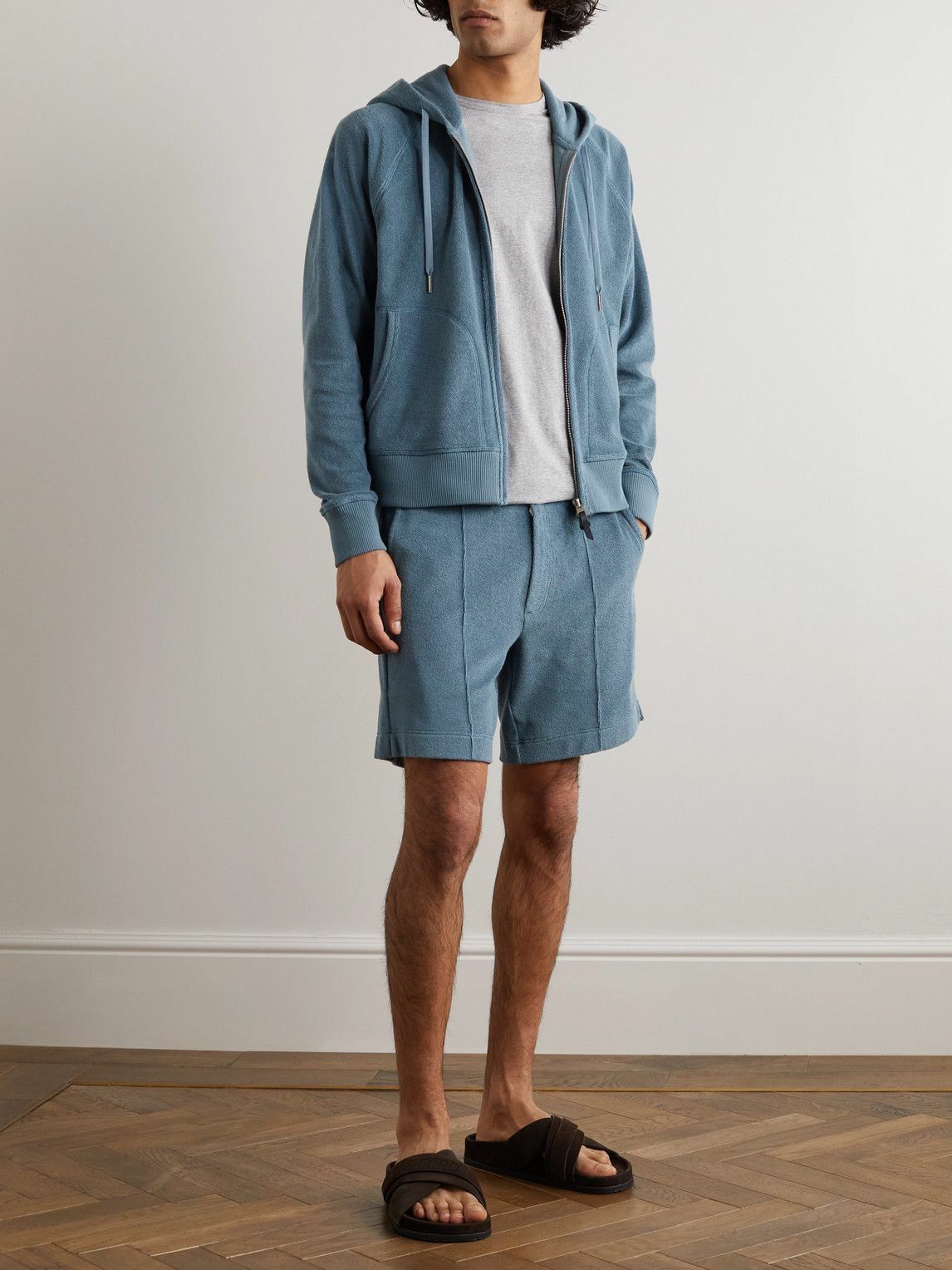 Tom Ford o1w1db10225 JTR001 Short in Blue Size US 38 / EU 54 - 2 Thumbnail