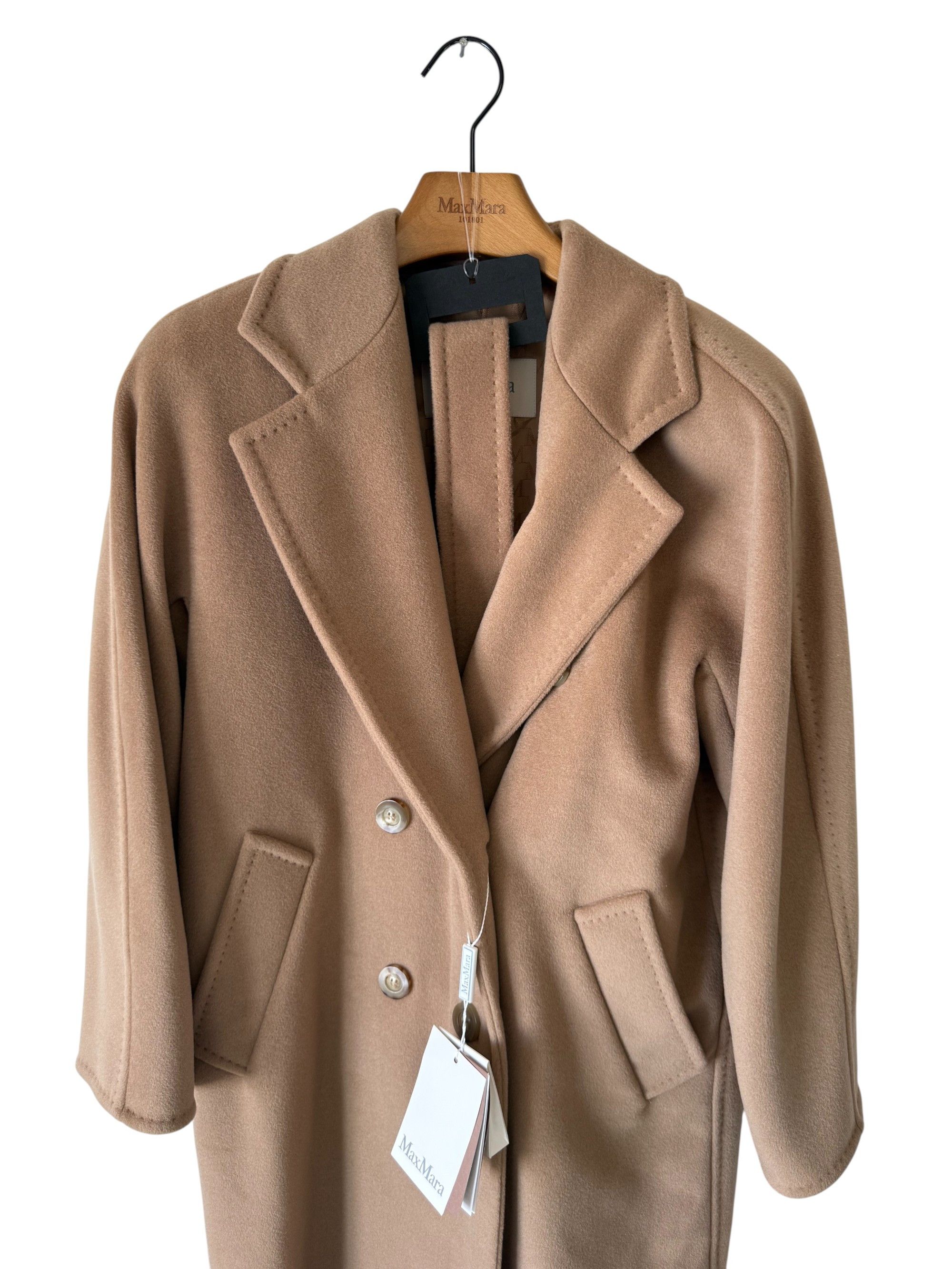 Max Mara Max Mara Madame 101801 Double-Breasted Wool Cashmere Coat Size XS / US 0-2 / IT 36-38 - 8 Thumbnail