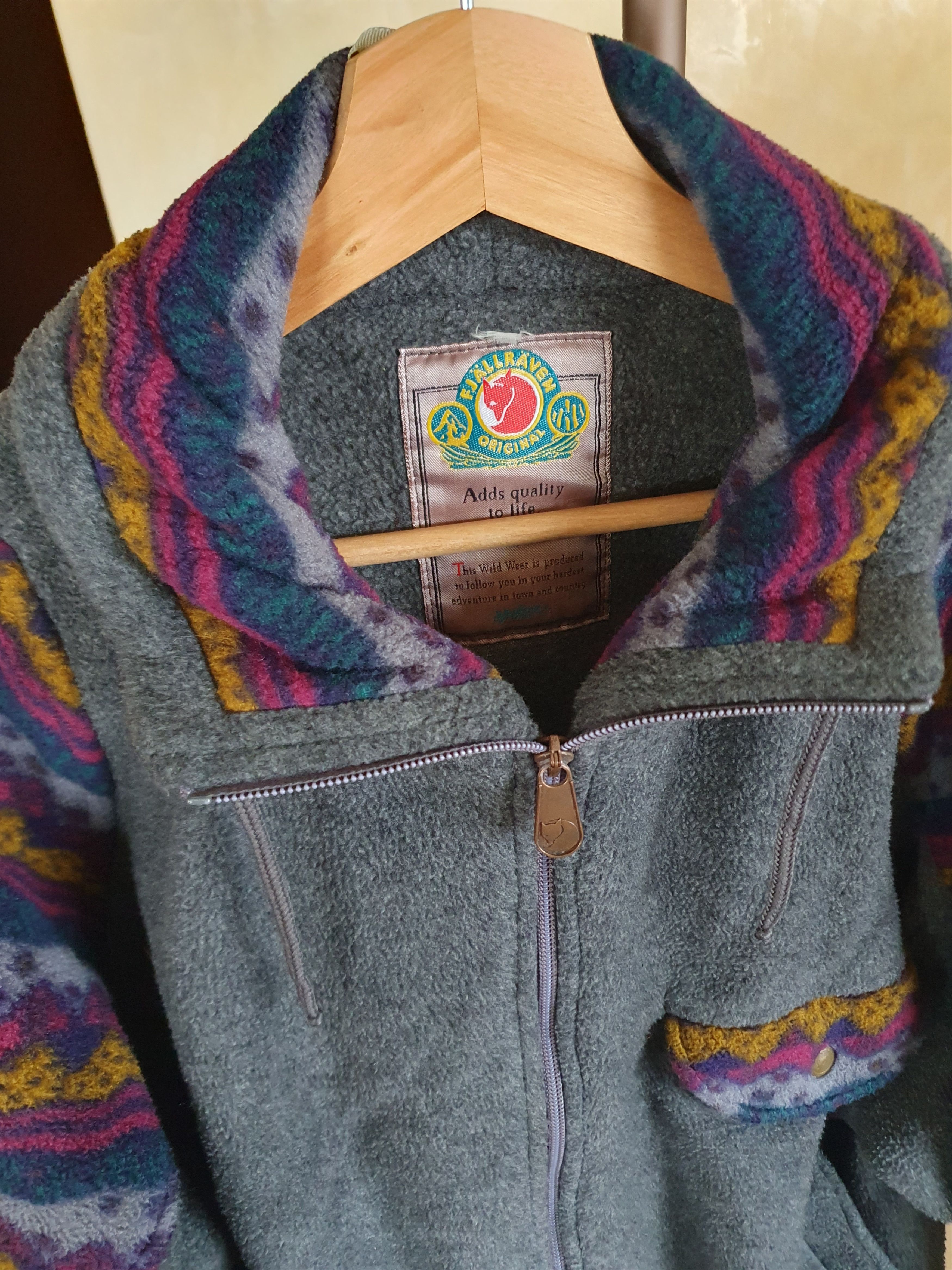 Fjallraven × Vintage Fjallraven Vintage Polartec Fleece Jacket Sweatshirt XL Size US XL / EU 56 / 4 - 2 Thumbnail
