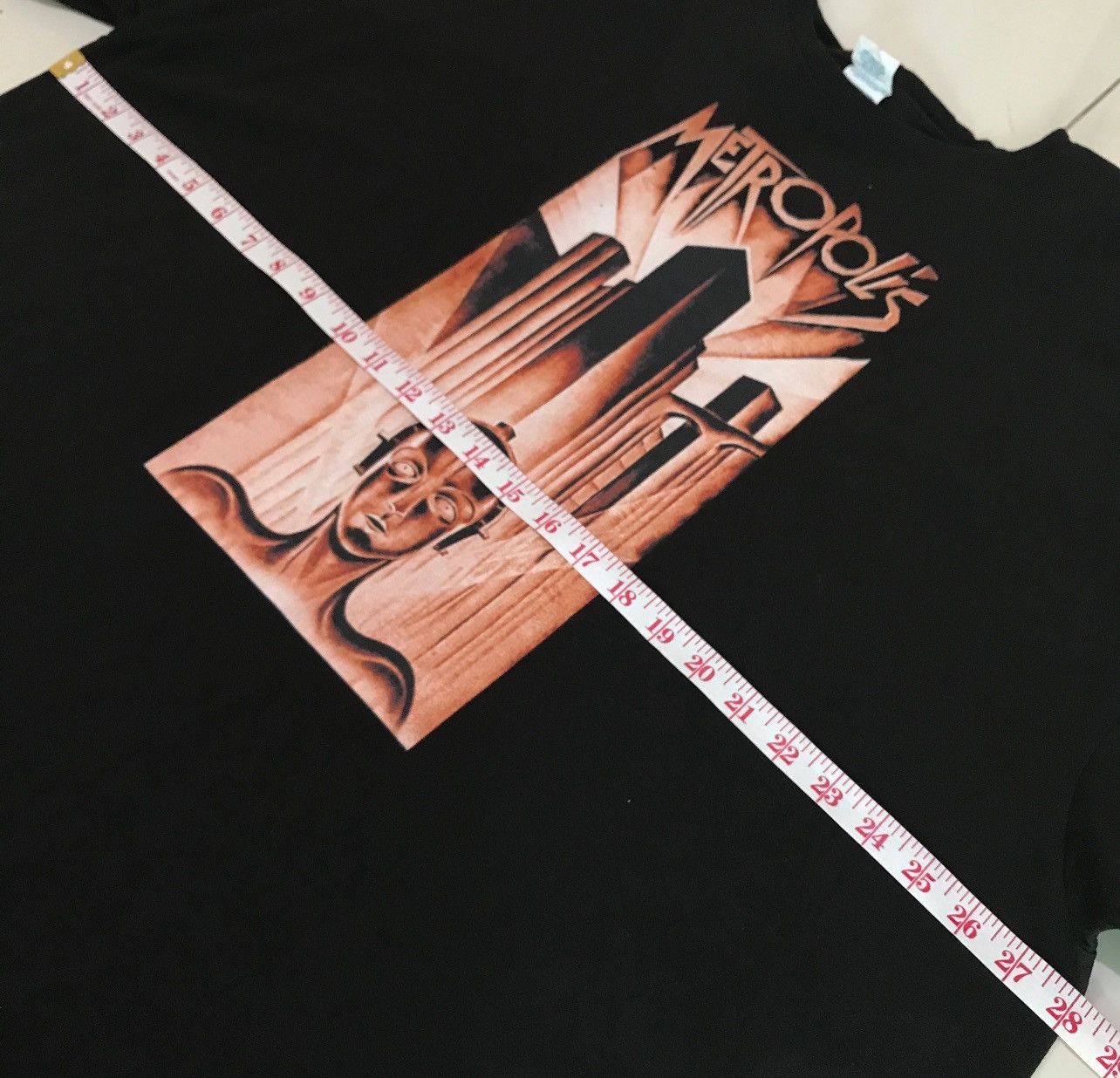 Arts & Science Metropolis Movie Promo Tee Shirt 4XL oversized Size US XXL / EU 58 / 5 - 6 Thumbnail