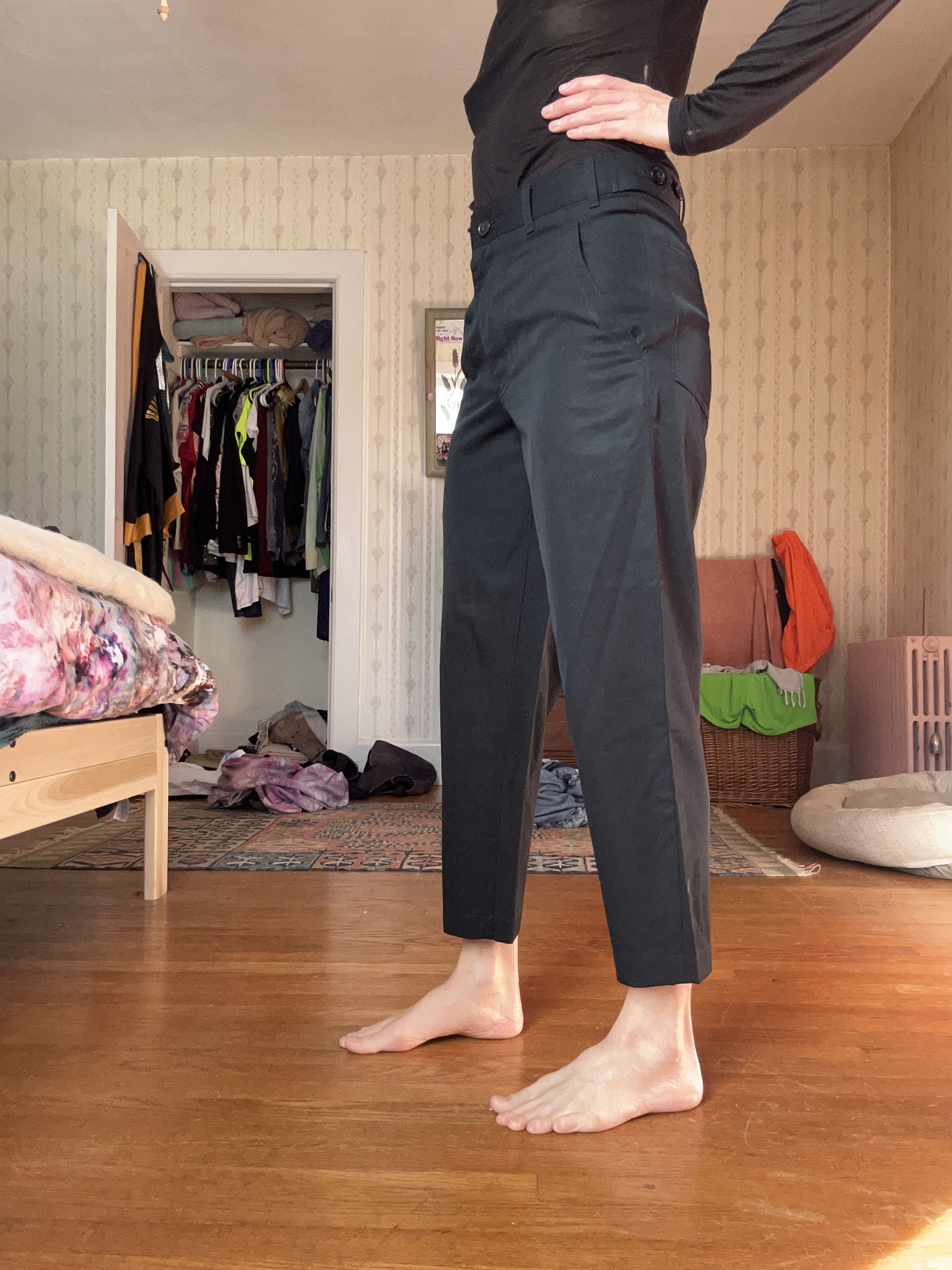 Comme des Garcons Comme des Garcons Homme Deux - AW17 Cropped Wool Trousers Size US 30 / EU 46 - 7 Thumbnail