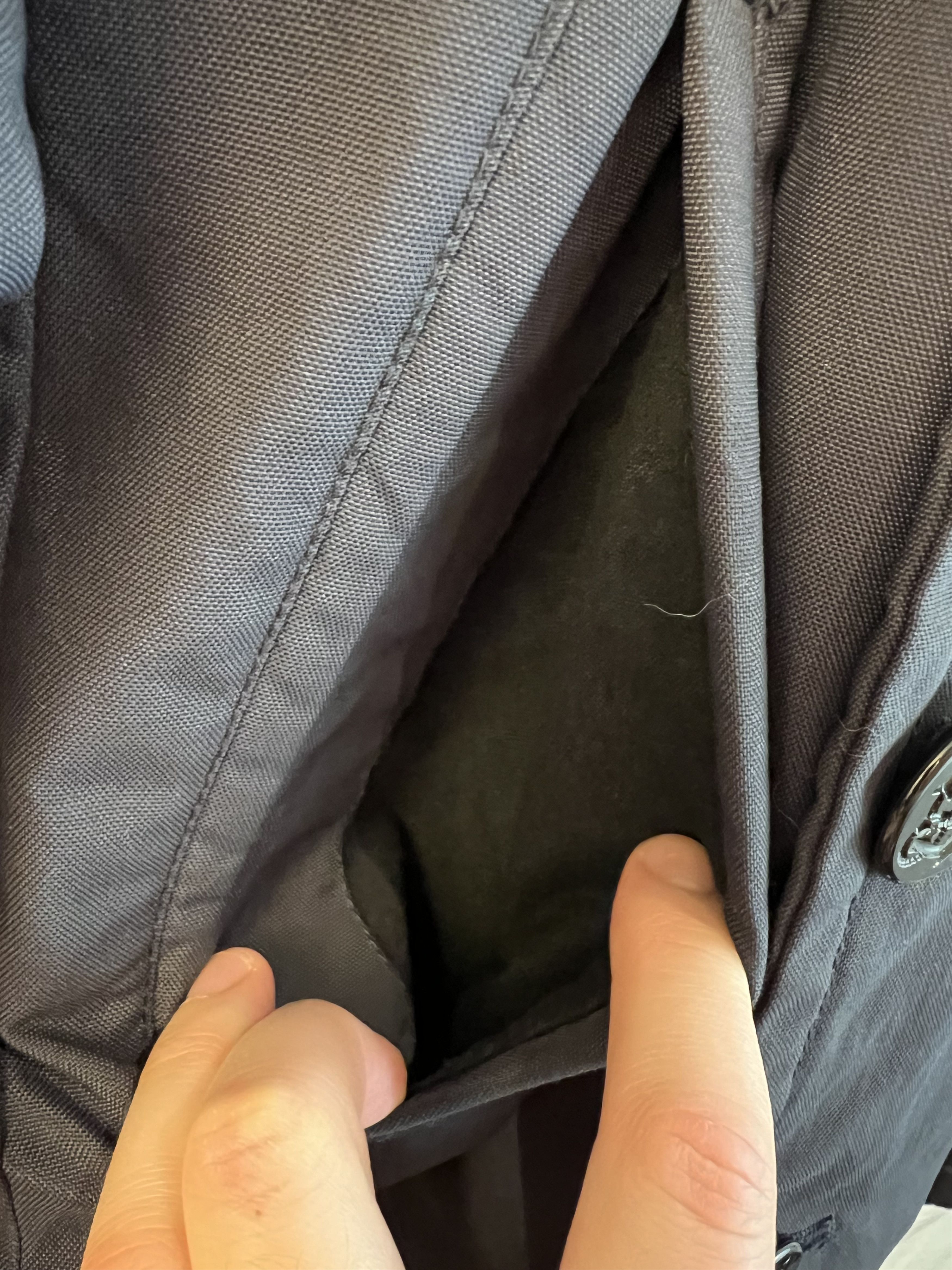 SCHOTT Vintage Peacoat 2in1 Collar Lined Coat - 80% OFF SALE