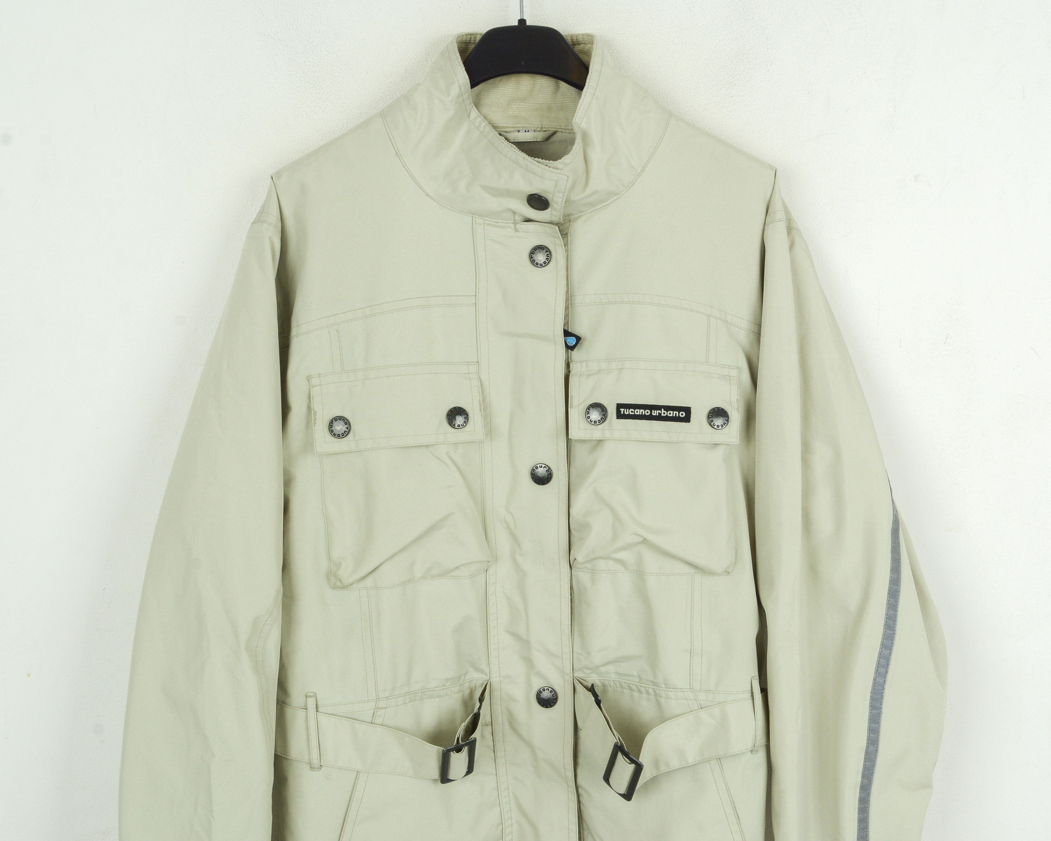 Designer TUCANO URBANO Tucanji Windbreaker Women M Jacket Biker Coat Size M / US 6-8 / IT 42-44 - 3 Thumbnail