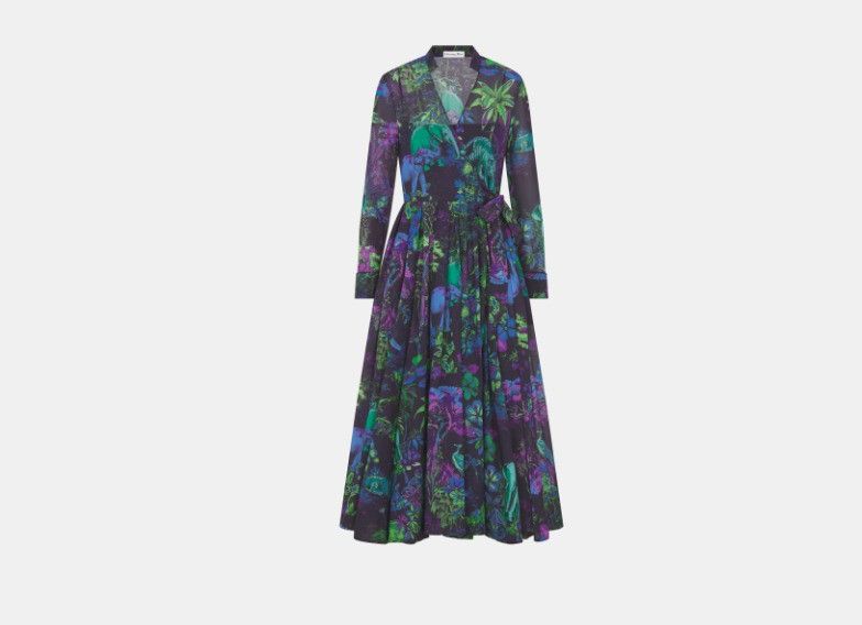 o1w1db10824 Mid-Length Dress in Multicolor