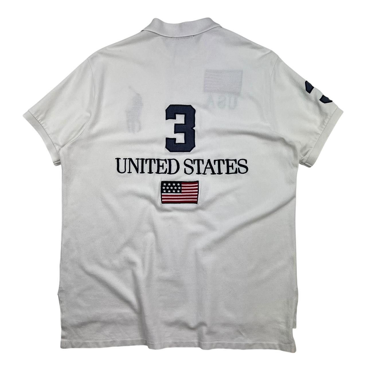 Polo Ralph Lauren Polo By Ralph Lauren USA 3 Big Pony Polo Shirt - Medium Size US M / EU 48-50 / 2 - 2 Thumbnail