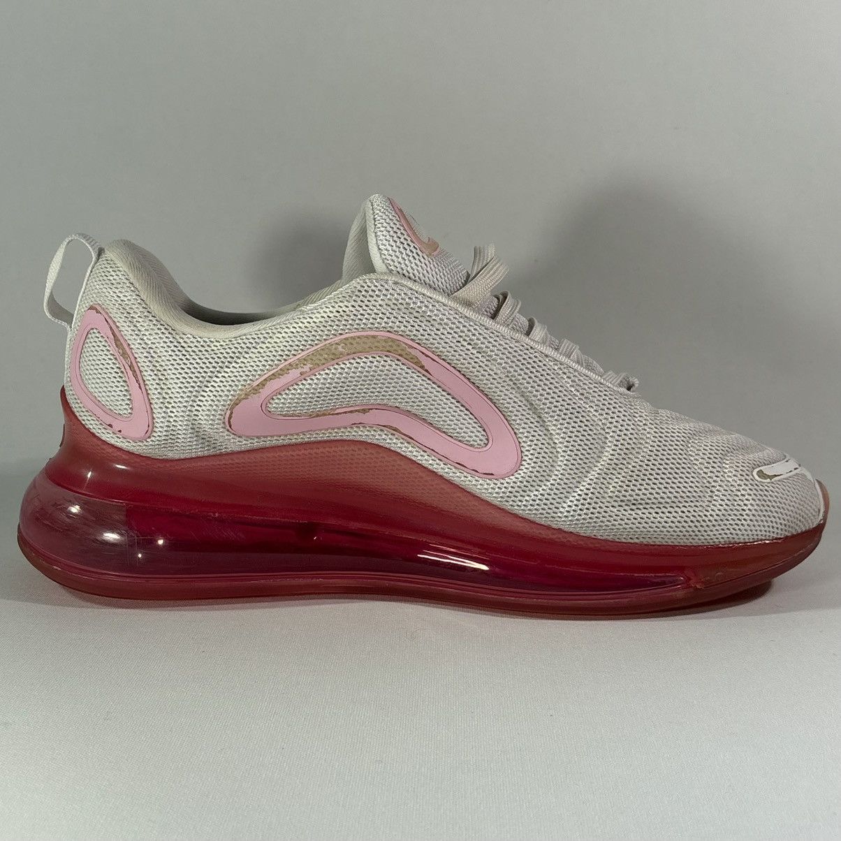 Nike Nike Air Max 720 White And Pink Athletic Shoes Women's 9.5 Size US 9.5 / IT 39.5 - 2 Thumbnail