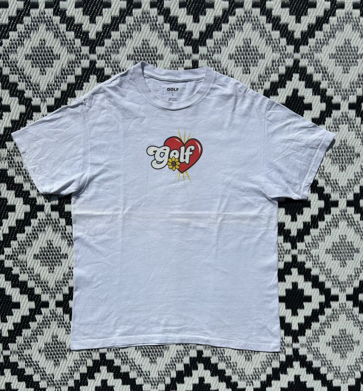 Golf Wang × Tyler The Creator Golf Wang Heart Tee Size US L / EU 52-54 / 3 - 1 Thumbnail